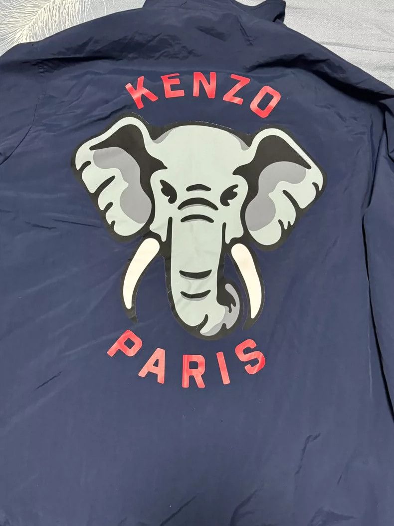 Kenzo KENZO Male elephant long sleeve jacket Size US S / EU 44-46 / 1 - 1 Thumbnail