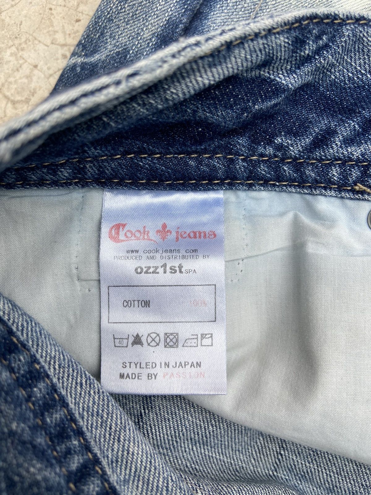 Cook Jeans Cook jeans Distressed denim undercover design reconstructed Size US 29 - 9 Thumbnail