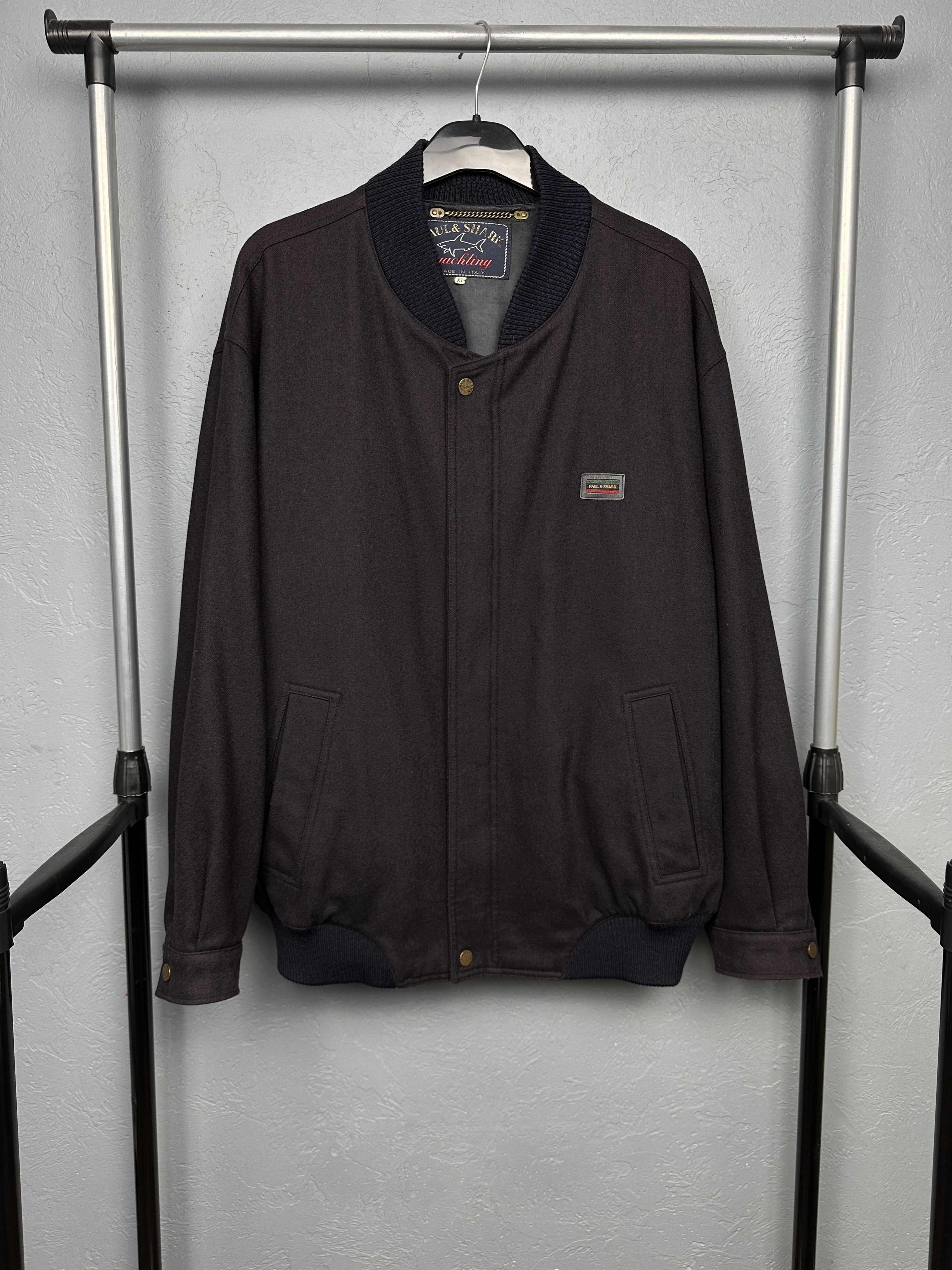 Paul & Shark Paul & Shark Vintage Mens Wool Bomber Jacket Size US XL / EU 56 / 4 - 1 Thumbnail