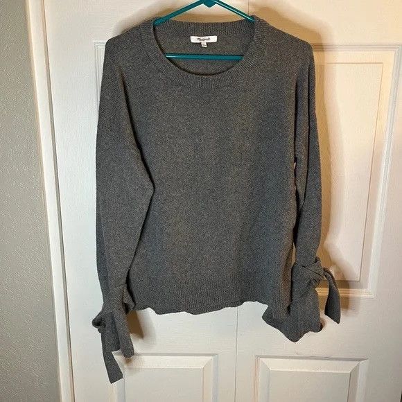 Madewell Madewell Tie-Cuff Pullover Sweater M Size M / US 6-8 / IT 42-44 - 2 Thumbnail