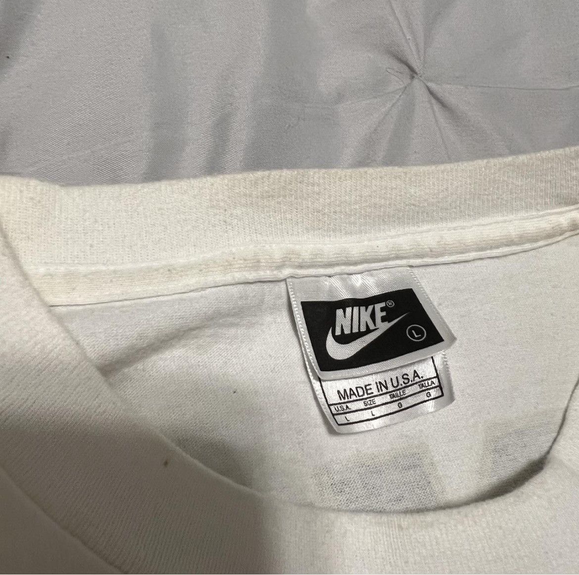 Nike Vintage Michael Jordan Nike T-Shirt Size US L / EU 52-54 / 3 - 3 Thumbnail