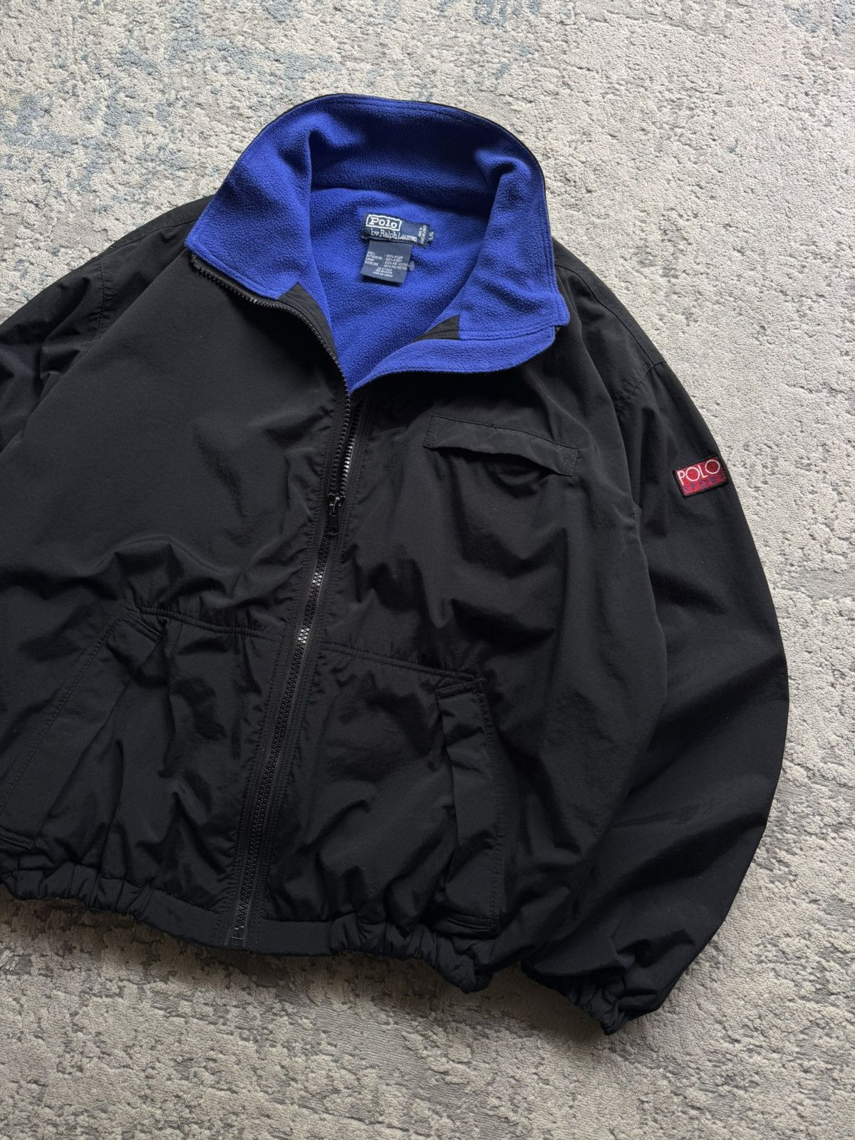 Polo Ralph Lauren Polo Ralph Lauren Sport vintage Nylon Fleece Jacket size L Size US L / EU 52-54 / 3 - 2 Thumbnail