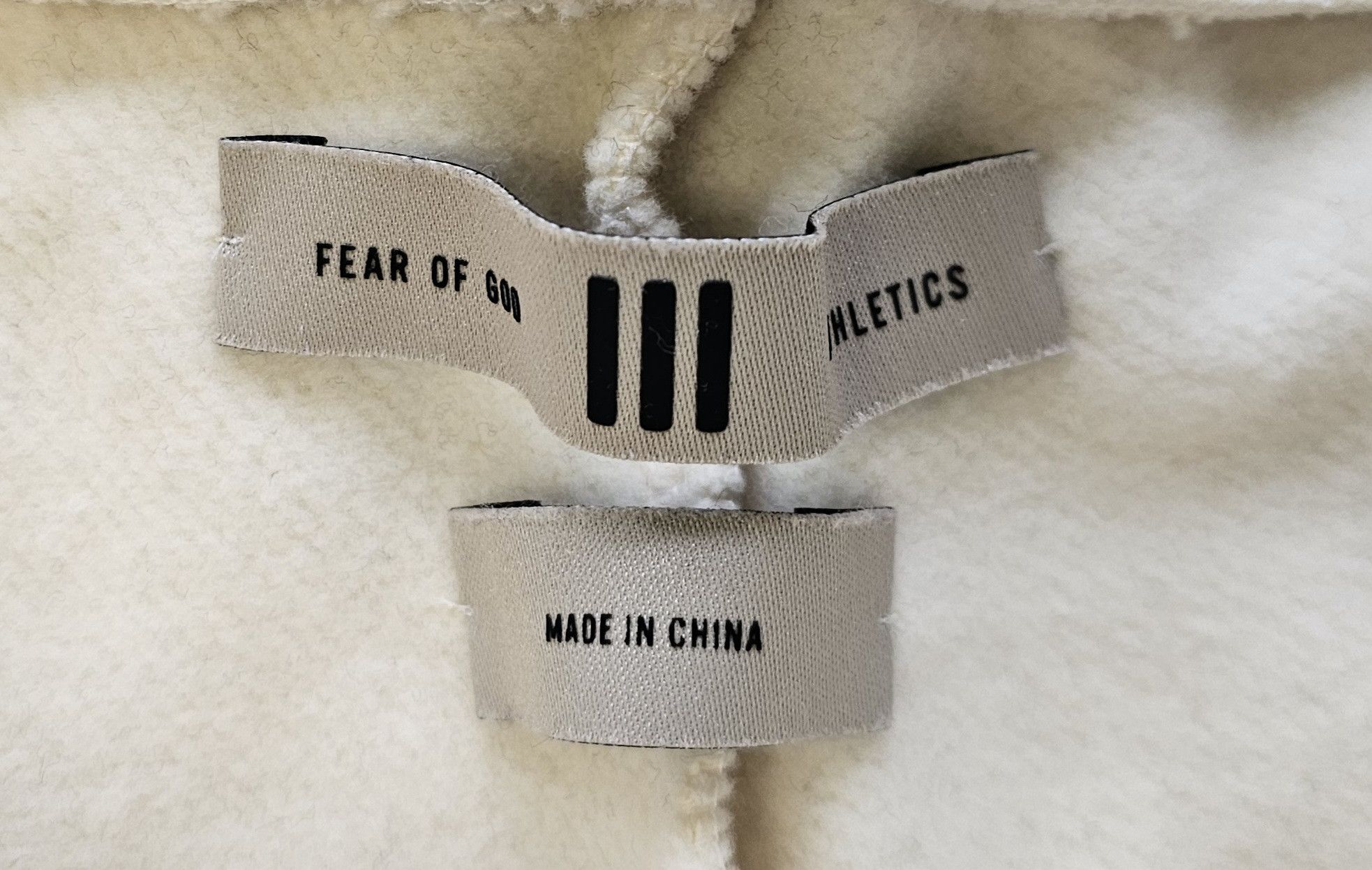 Adidas × Fear of God FEAR OF GOD ATHLETICS HEAVY FLEECE SWEATPANT CREAM WHITE Size US 38 / EU 54 - 3 Thumbnail