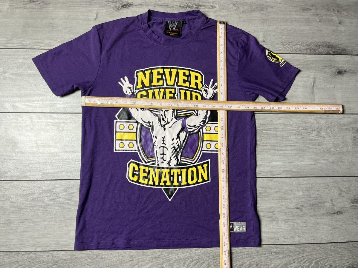 WWE Wwe Tshirt never give up carnation size XLarge Size US XL / EU 56 / 4 - 6 Thumbnail