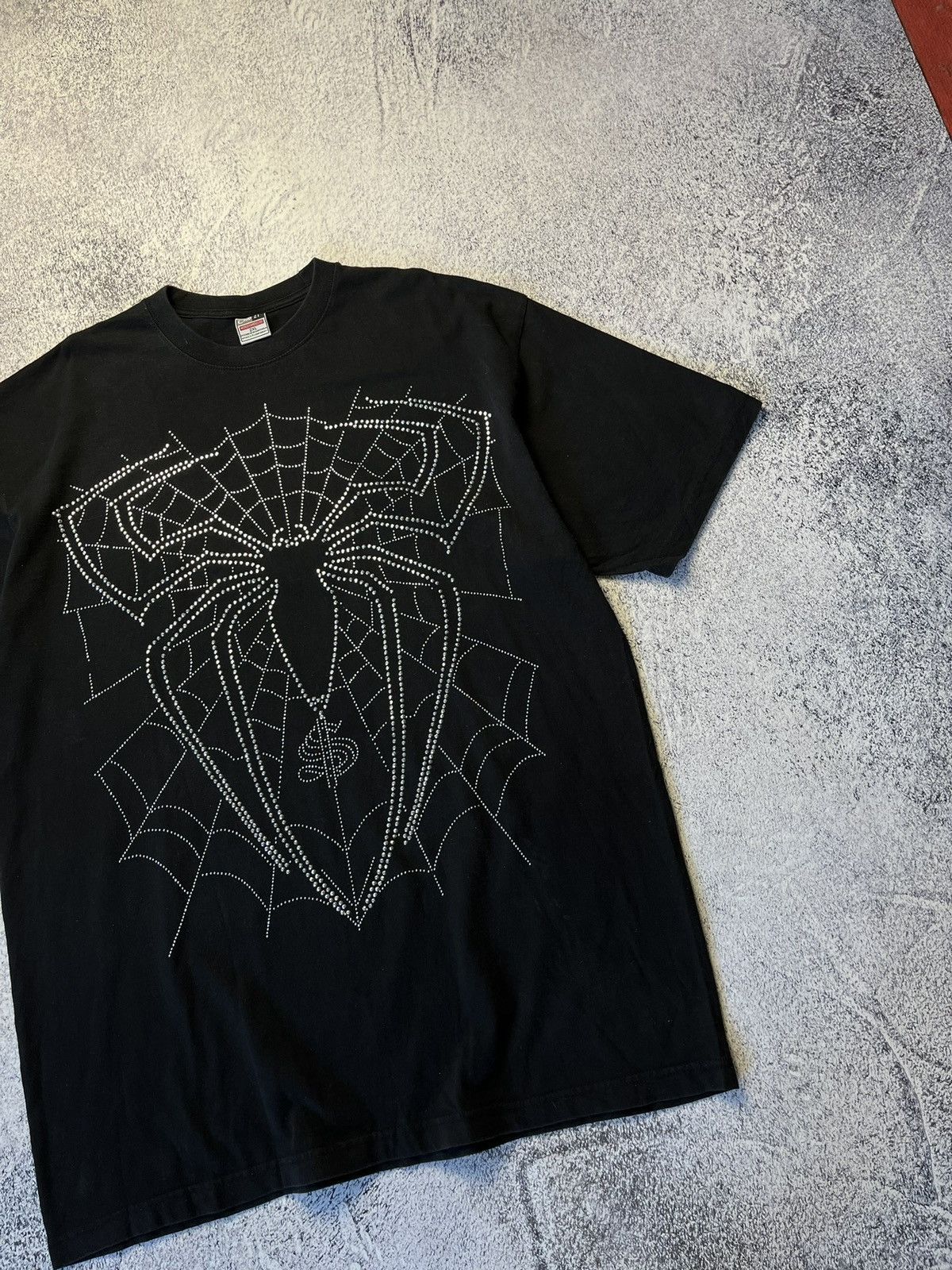 Vintage Rare Vintage Spider Big Logo T Shirt Y2K Size US XXL / EU 58 / 5 - 22 Thumbnail