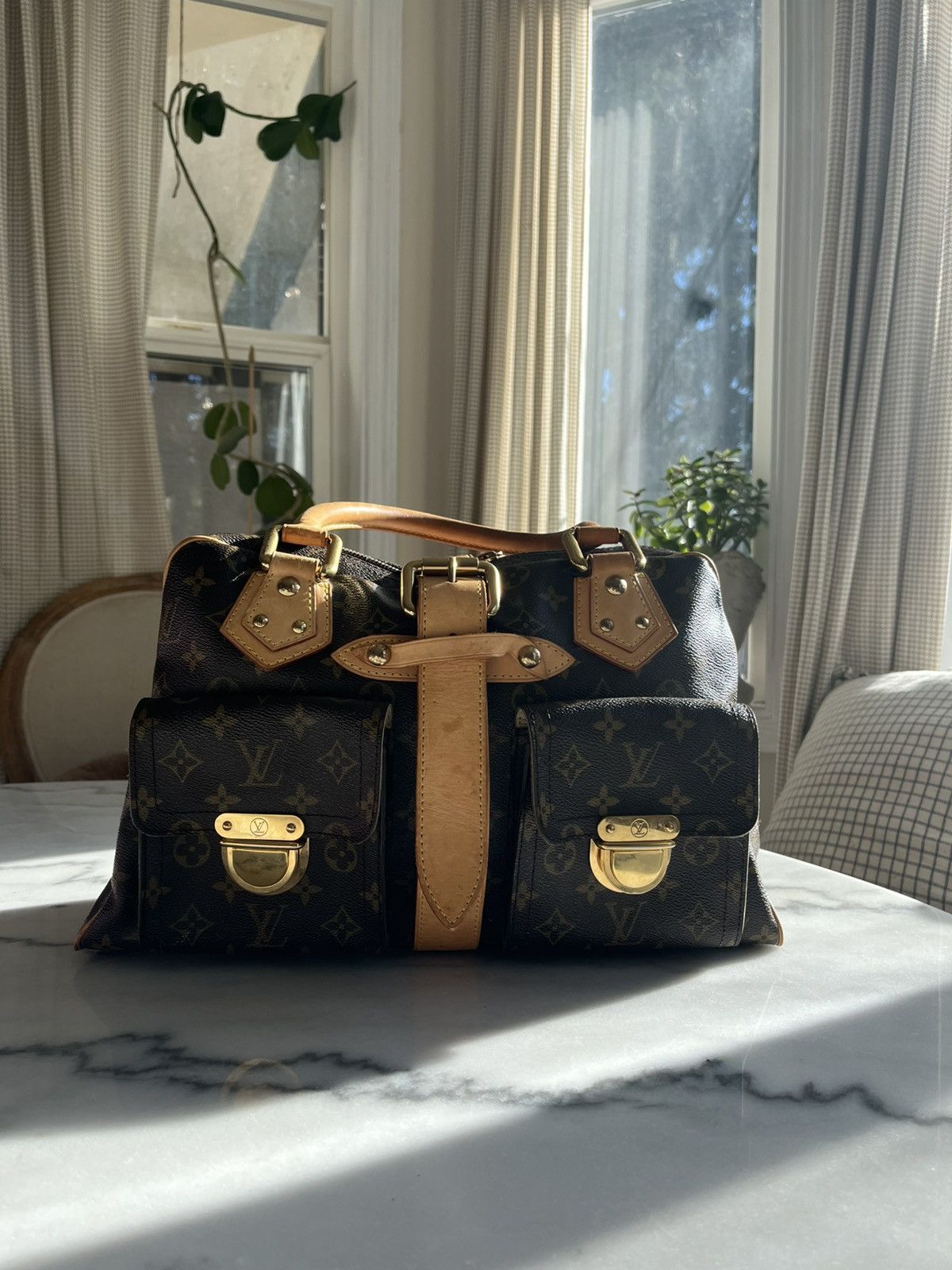 Louis Vuitton × Marc Jacobs Louis Vuitton Monogram Manhattan GM Marc Jacobs bag Size ONE SIZE - 1 Thumbnail
