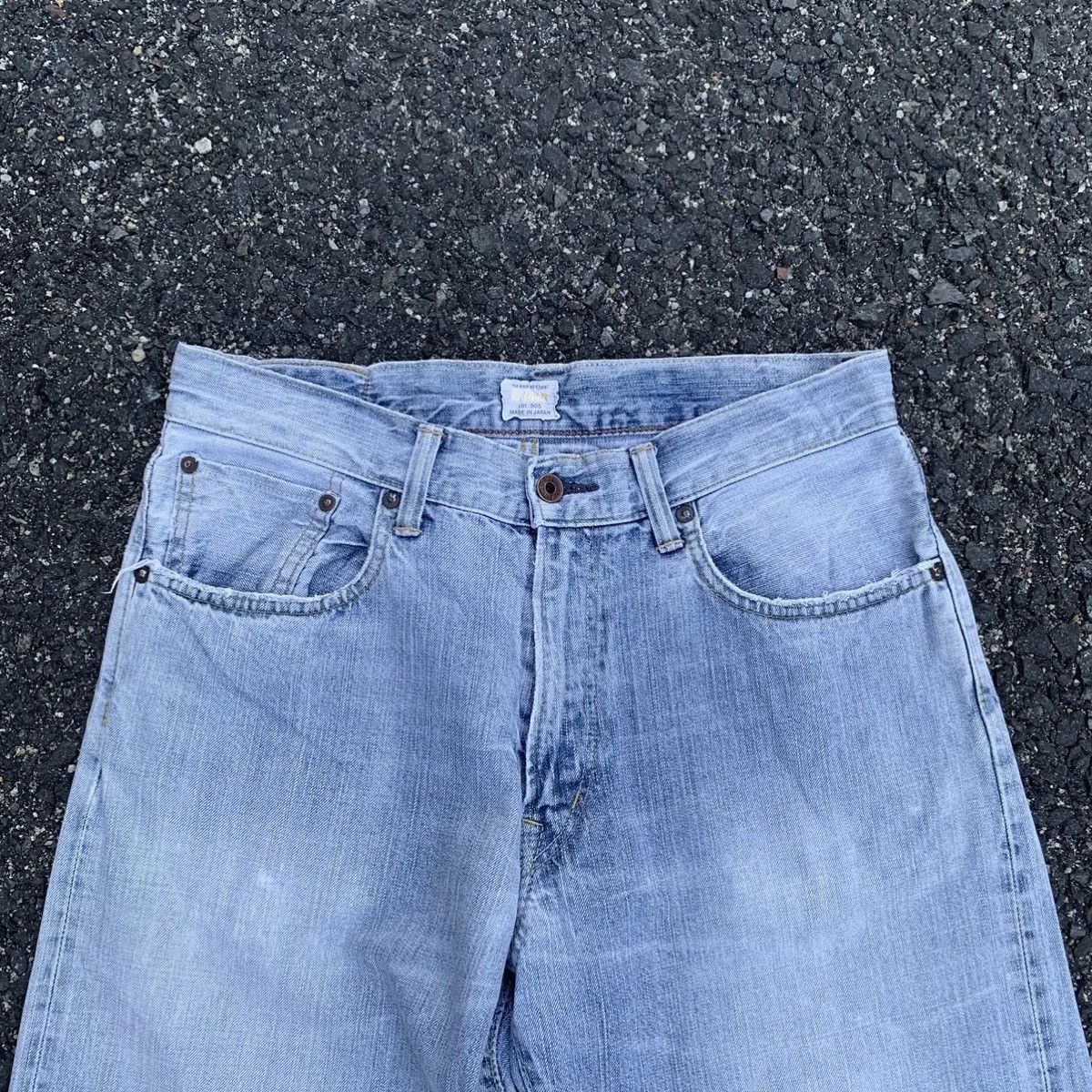 Japanese Brand ‼️ REDLINE! 90’s EDWIN 505 Jean 32x33 Faded Selvedge Pants Size US 32 / EU 48 - 2 Thumbnail
