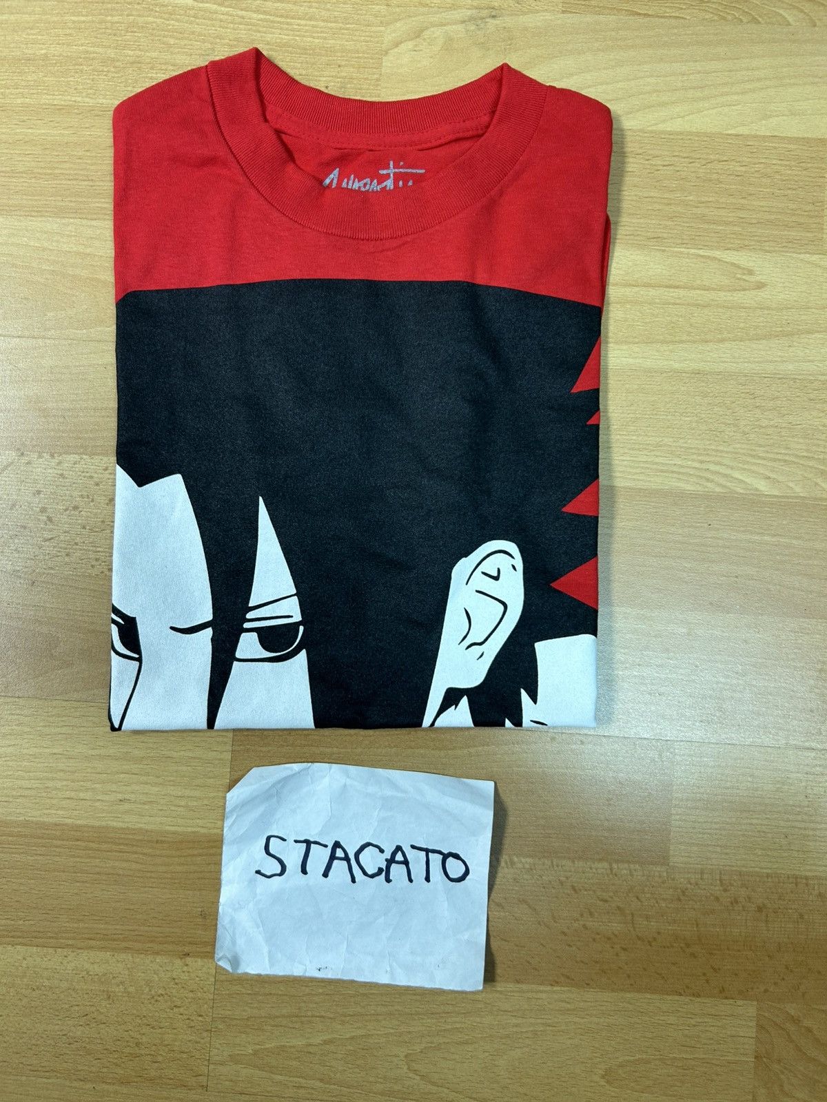 Gnarcotic × Japanese Brand Gnarcotic Naruto Sasuke Tee Red Size US S / EU 44-46 / 1 - 6 Thumbnail