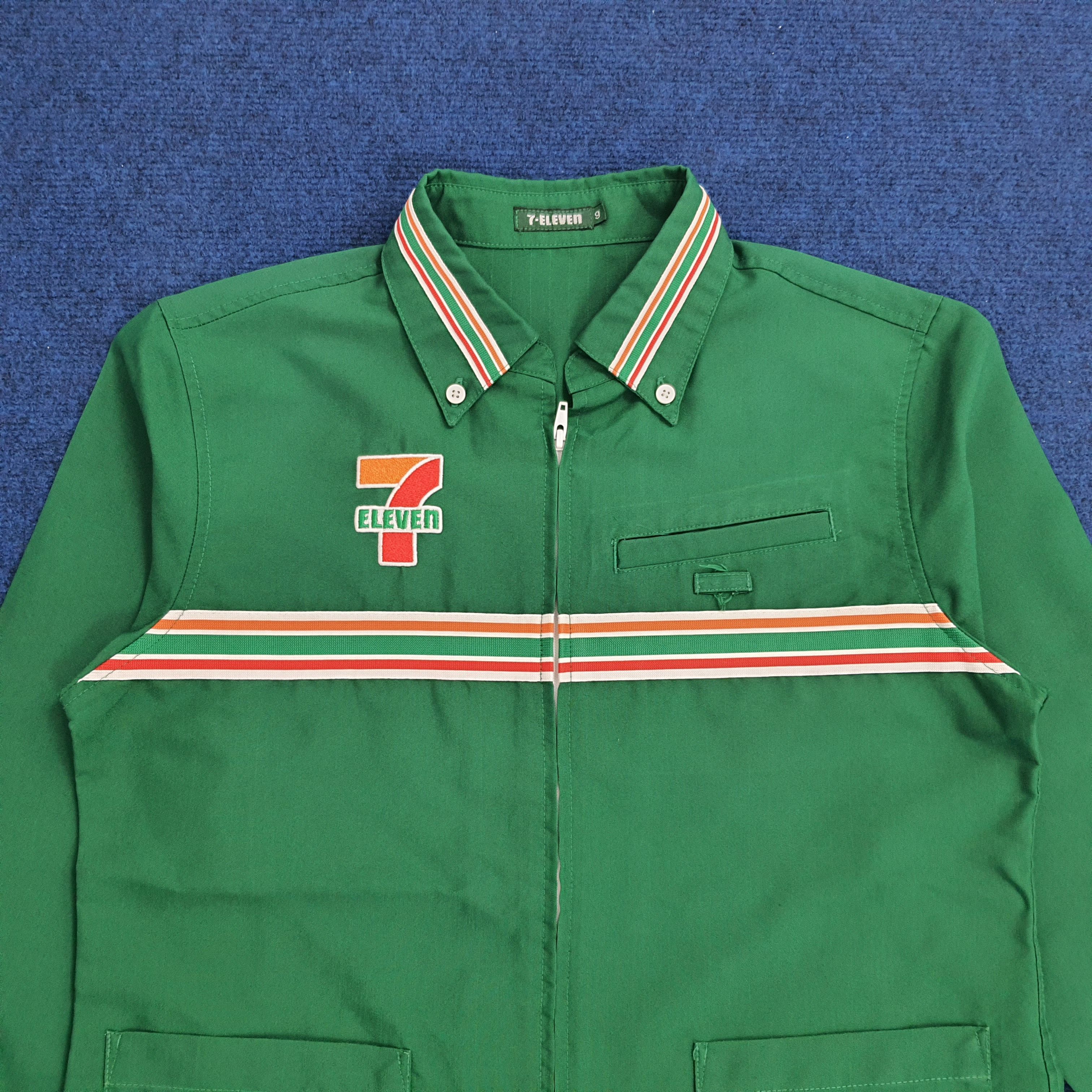 Japanese Brand 7 Eleven Worker Shirt Jacket Size US S / EU 44-46 / 1 - 2 Thumbnail