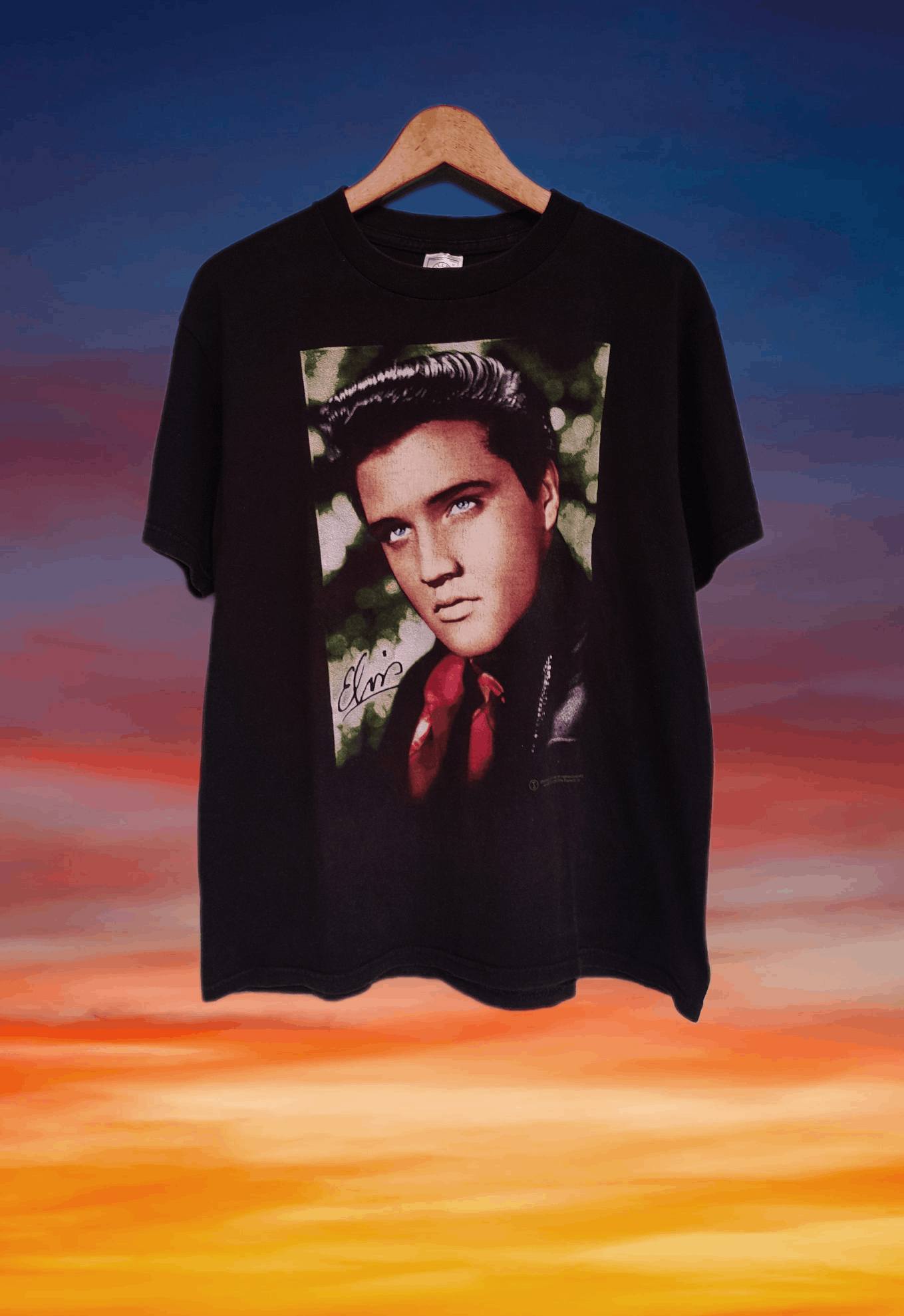 Band Tees Y2K Vintage ELVIS PRESLEY 2001 T-Shirt Size US M / EU 48-50 / 2 - 1 Thumbnail