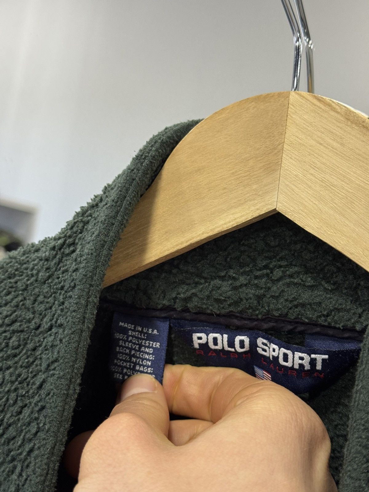 Polo Ralph Lauren Polo Ralph Lauren Sport vintage 90’s fleece size XXL Size US XXL / EU 58 / 5 - 6 Thumbnail