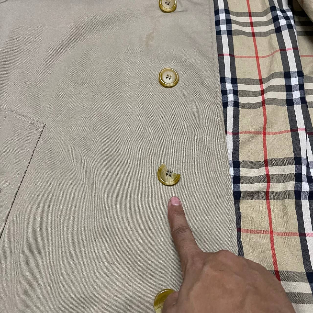 Burberry Vintage Burberry Nova Check Trench Coat England Made Size US M / EU 48-50 / 2 - 10 Thumbnail