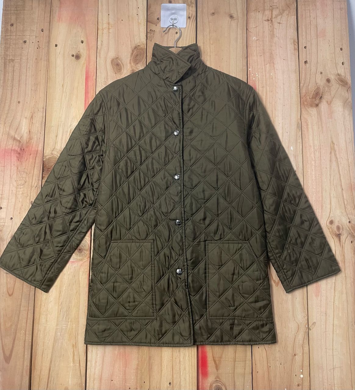 Designer × Salvatore Ferragamo × Vintage Vintage 1990s Salvatore Feragamo Quilted Jacket Size US S / EU 44-46 / 1 - 1 Thumbnail