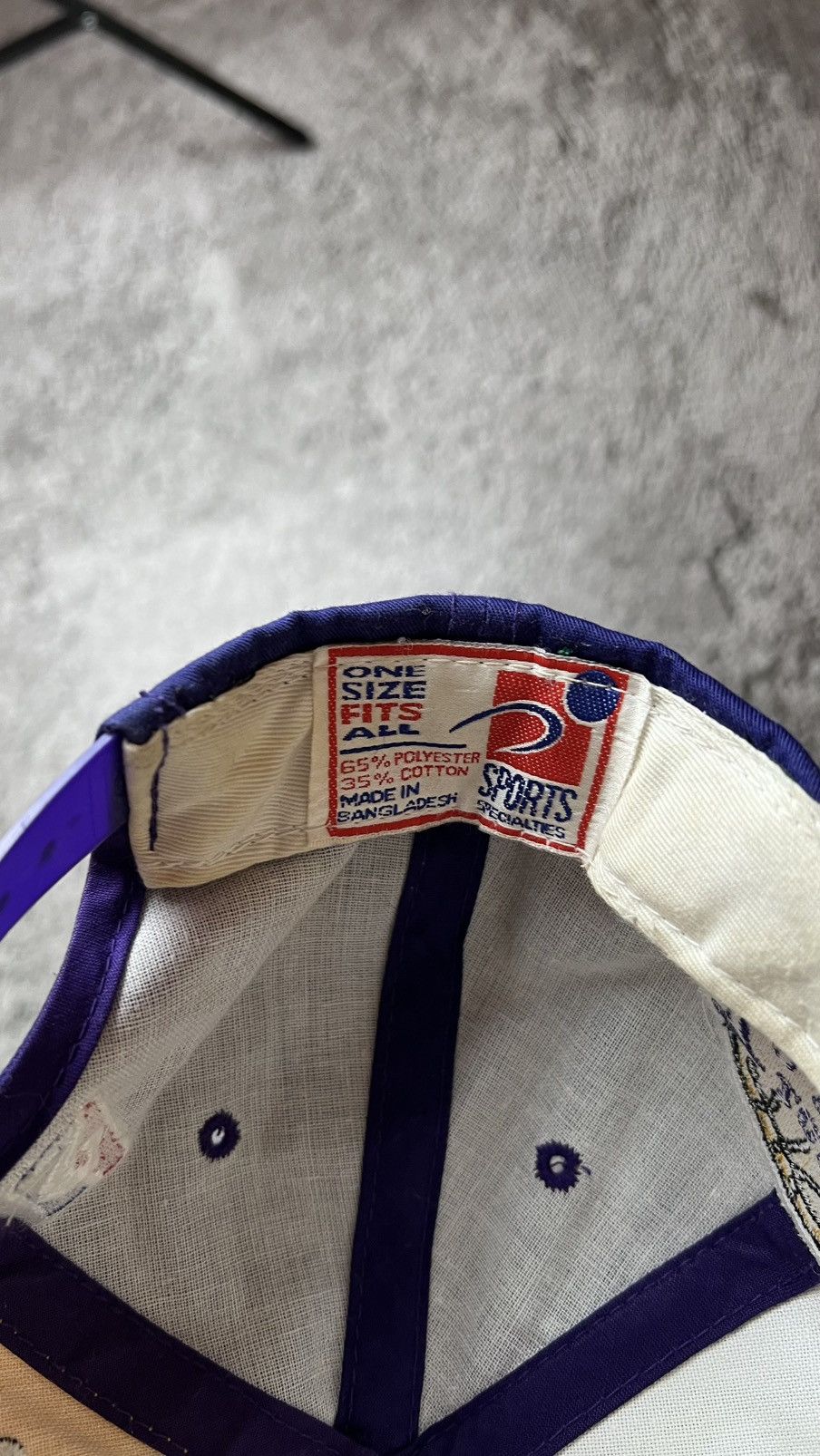 Sports Specialties VTG 90’s Los Angeles Lakers NBA Sport Specialties hat Size ONE SIZE - 6 Thumbnail
