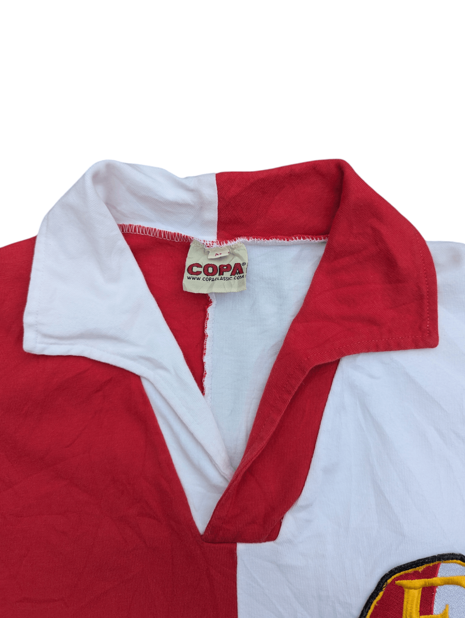 Vintage VINTAGE 1956 FEYENOORD HOME FOOTBALL SOCCER JERSEY HOLLAND Size US M / EU 48-50 / 2 - 4 Thumbnail