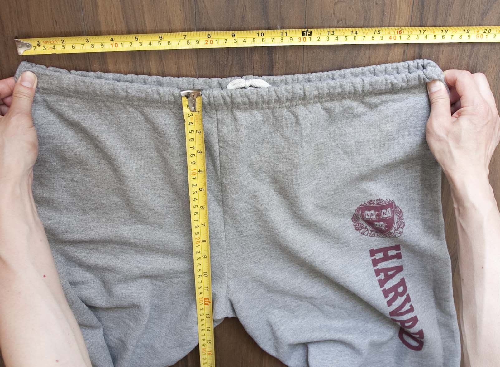 Jerzees × Vintage Harvard University Sweatpants Size M / 35x30 Gray Size US 35 - 2 Thumbnail