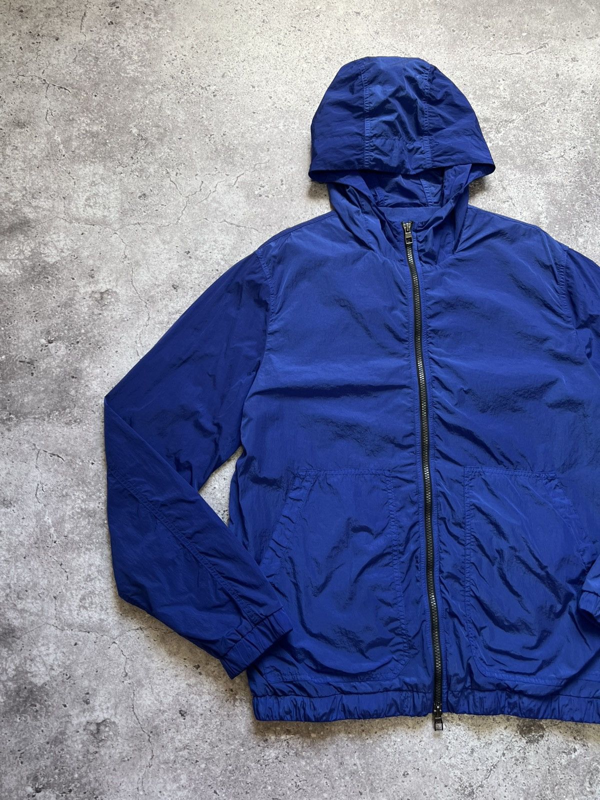 Pal Zileri LAB Pal Zileri Full Zip Nylon Jacket Blue Men's Size US M / EU 48-50 / 2 - 2 Thumbnail