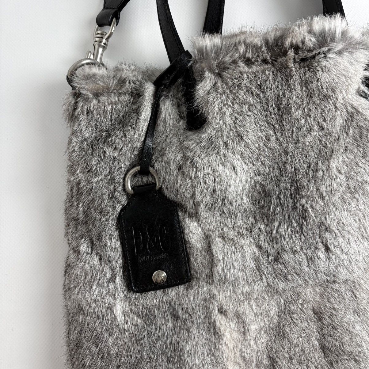 Dolce & Gabbana Dolce Gabbana rabbit fur bag Size ONE SIZE - 4 Thumbnail