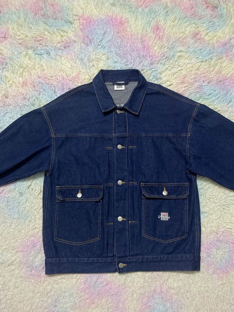 Vintage × Vision Streetwear Vision Streetware Denim Jacket Size US L / EU 52-54 / 3 - 6 Thumbnail