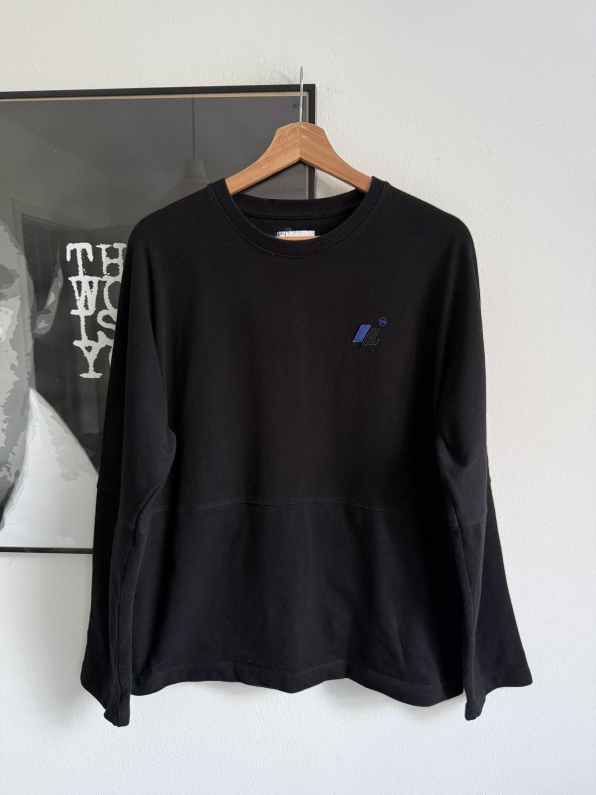 【Ader Error x Zara】★Graphic Long Sleeve T-Shir.t black Ader Error x Zara】☆Graphic Long Sleeve T-Shir.t black