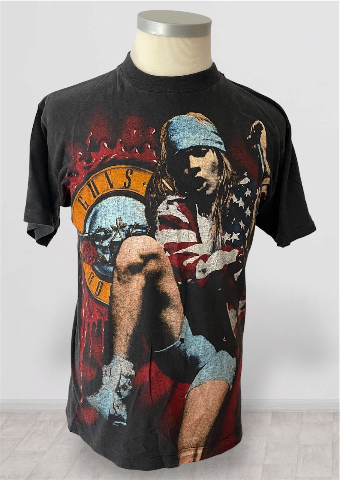 Vintage Vintage Guns N Roses Use Your Illusion Tour Empire Bootleg Size US XL / EU 56 / 4 - 1 Thumbnail