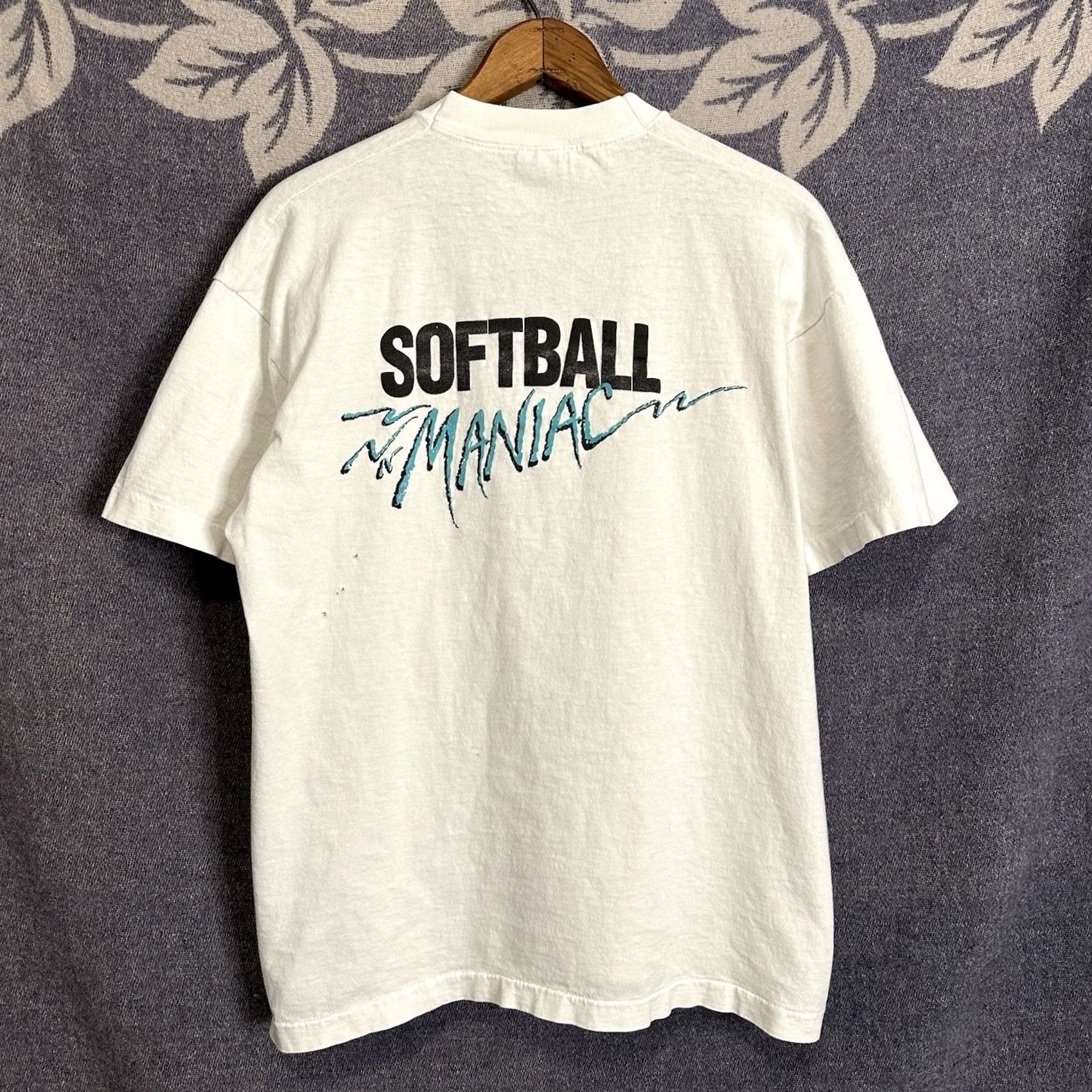 Vintage VINTAGE Louisville Slugger T Shirt Large USA 90s Graphic Manic Mens Size US L / EU 52-54 / 3 - 4 Thumbnail