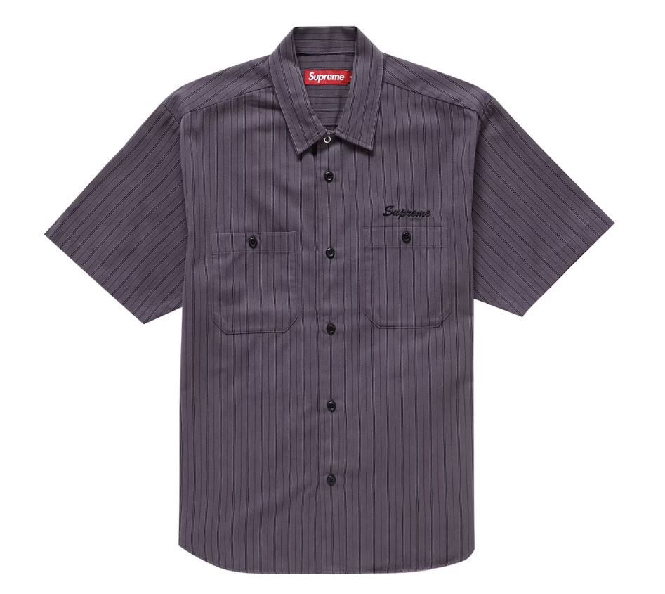 Supreme Supreme AOI Eyes S/S Work Shirt | Grailed