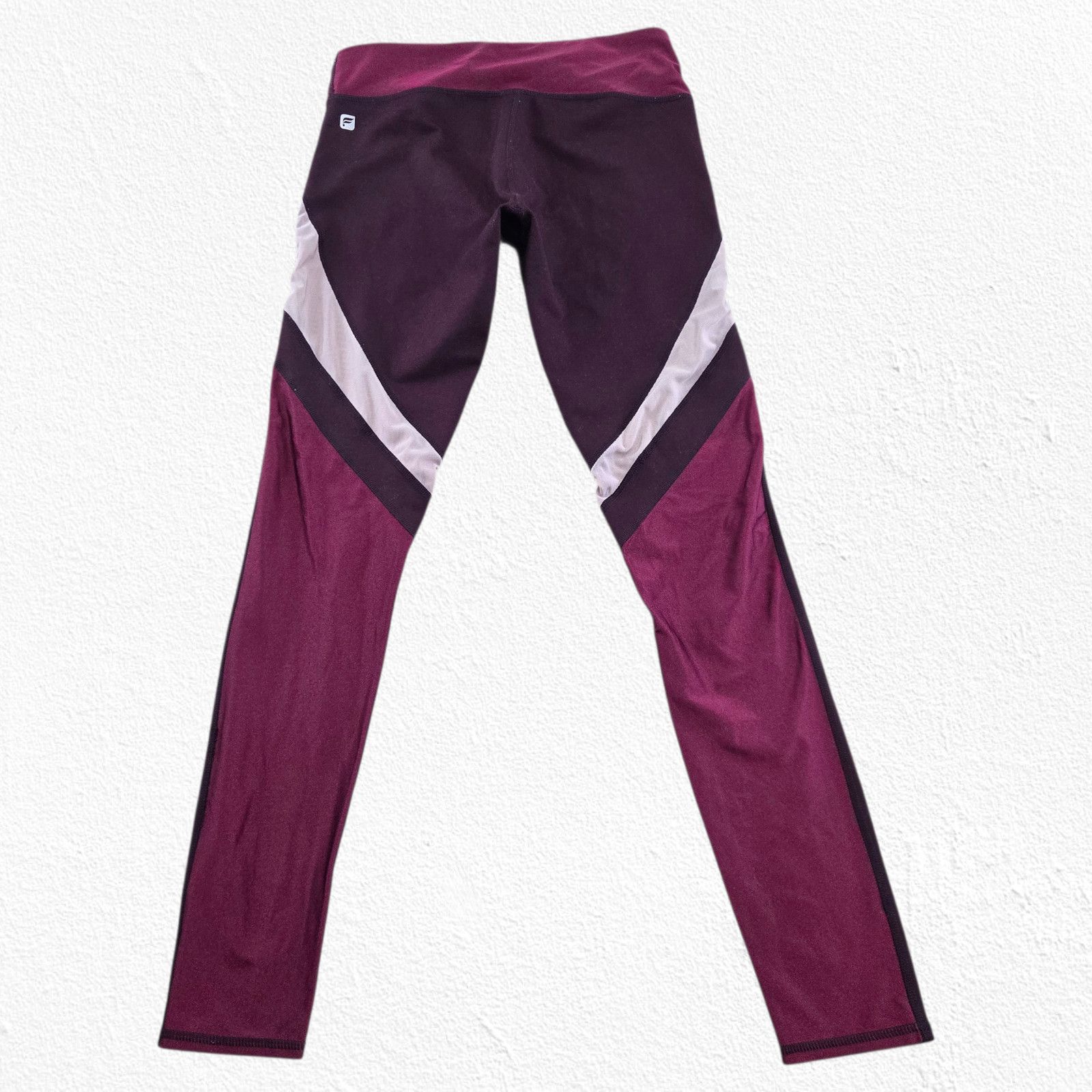 Fabletics Brogan Salar Plum Wine Mesh 7/8 Active Leggings Size XS Size 26" / US 2 / IT 38 - 8 Thumbnail