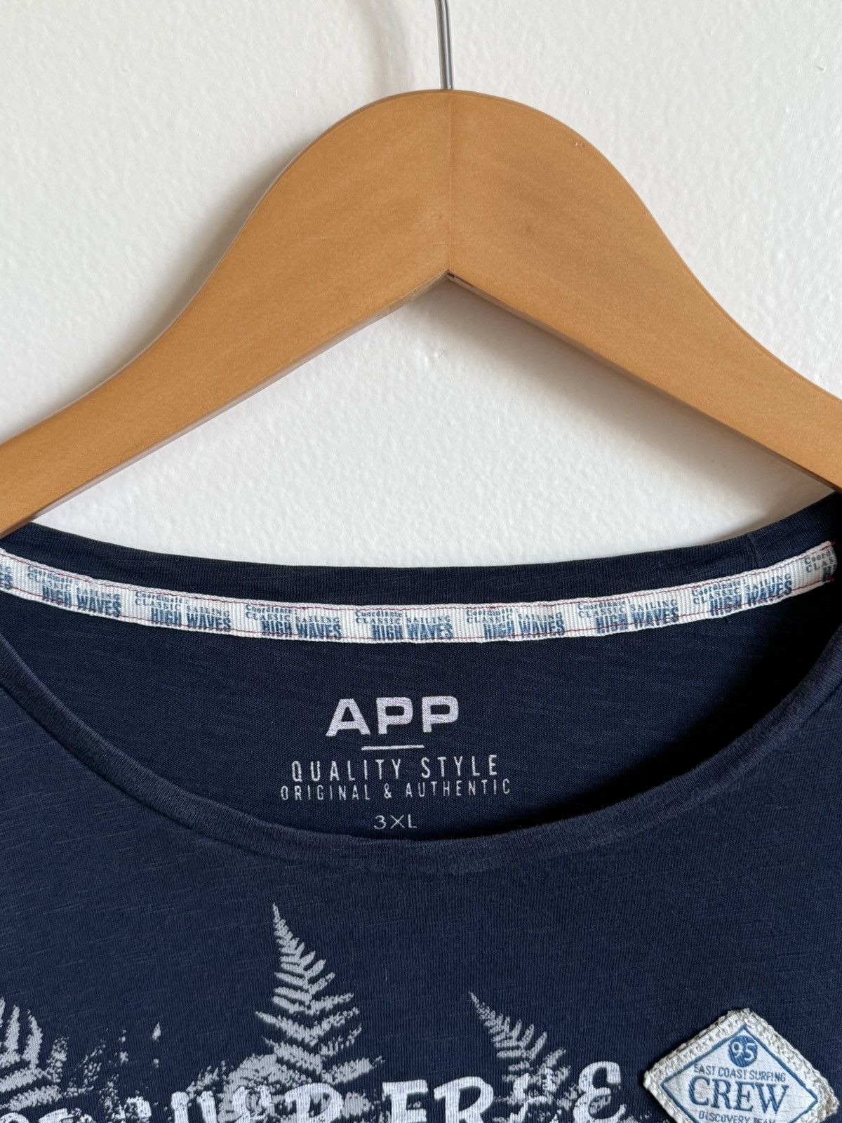 Vintage APP Overlimit Club Adventure Nature Life Navy T-Shirt Size US XXL / EU 58 / 5 - 4 Thumbnail