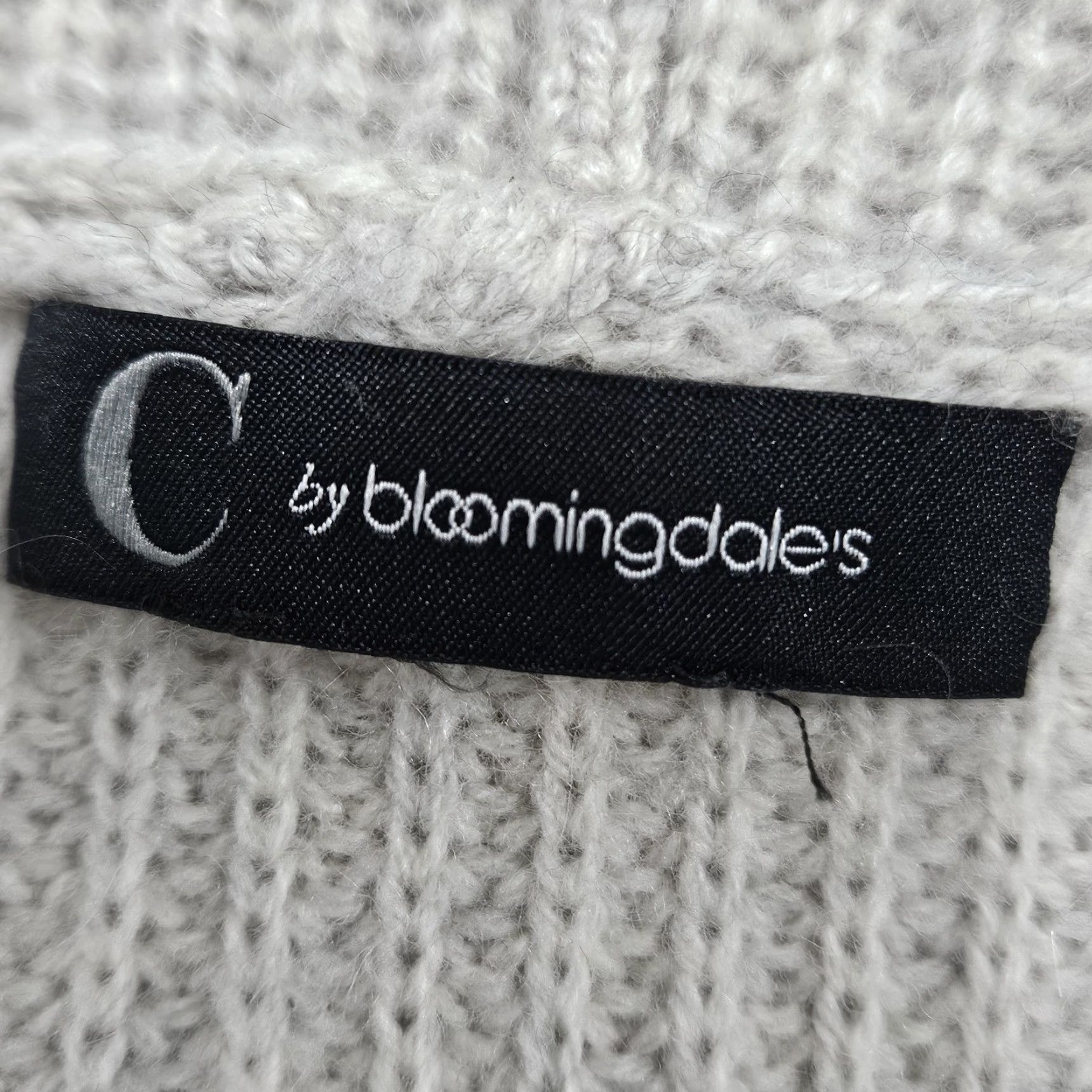 Bloomingdale's C by Bloomingdale's Cardigan Shawl Collar Sleeveless Beige Knit Small S Women Casual Size S / US 4 / IT 40 - 3 Thumbnail
