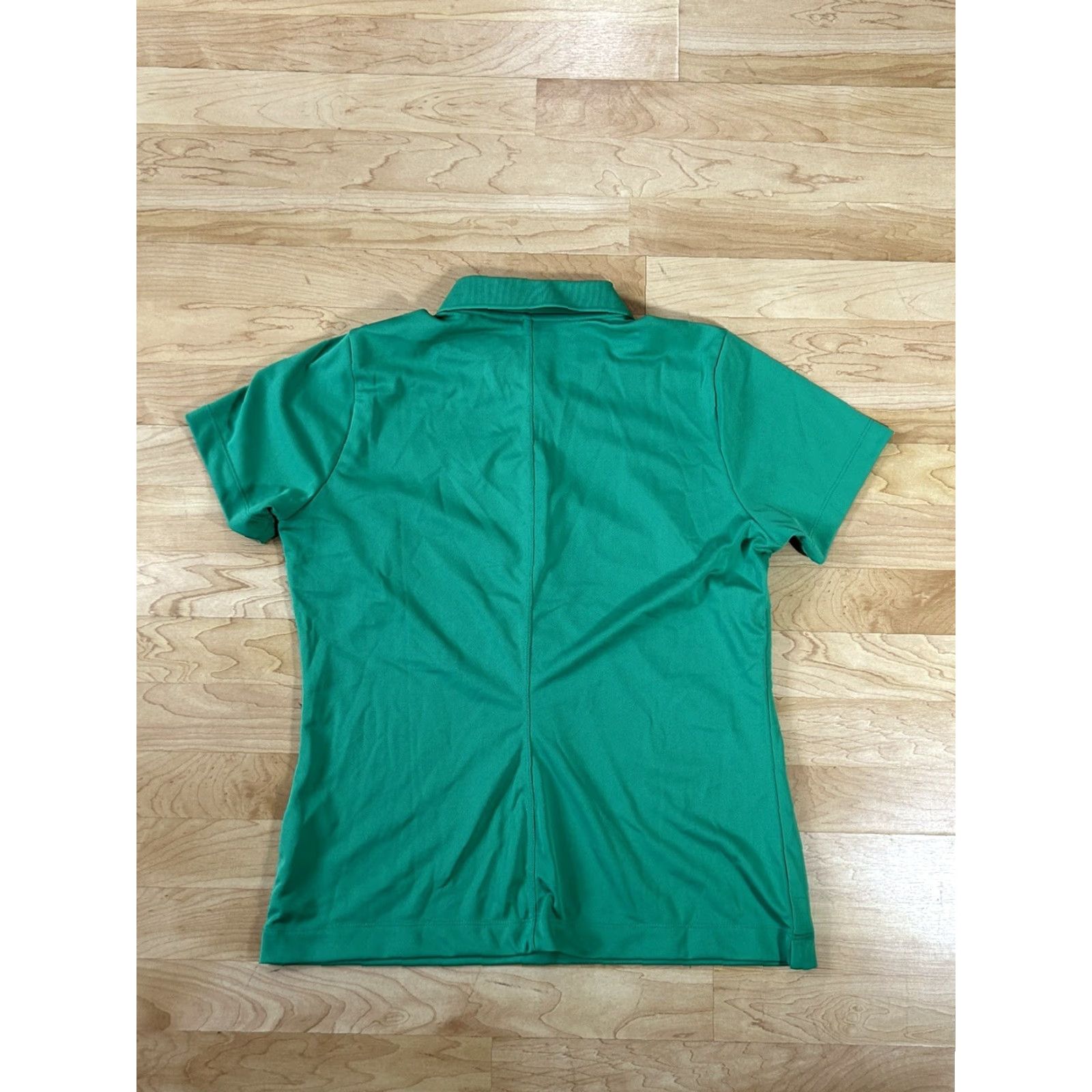 Nike Nike Dri-Fit Golf Polo Shirt Womens Large Green Short Sleeve Athletic Regular Nike Golf Size 36" / US 14 / IT 50 - 2 Thumbnail