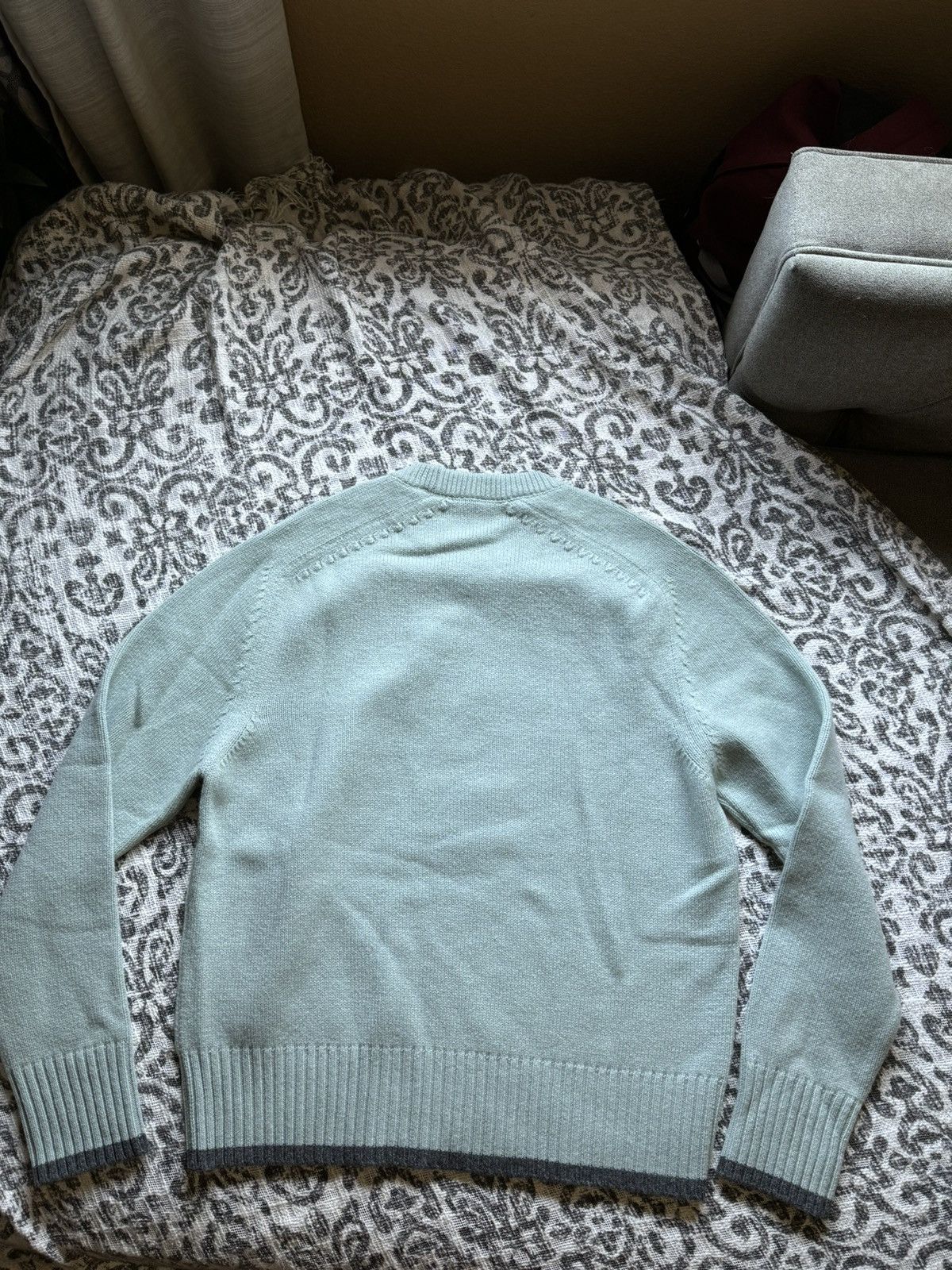 Dior Christian Dior Atelier Sweater Seafoam Green Paris Exclusive Size US L / EU 52-54 / 3 - 4 Thumbnail