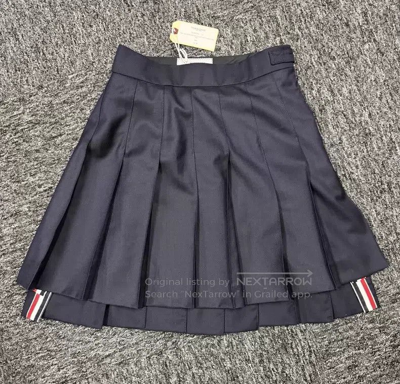 Thom Browne Thom Browne Classic Pleated Skirt Size 25" / US 0 / IT 36 - 6 Thumbnail