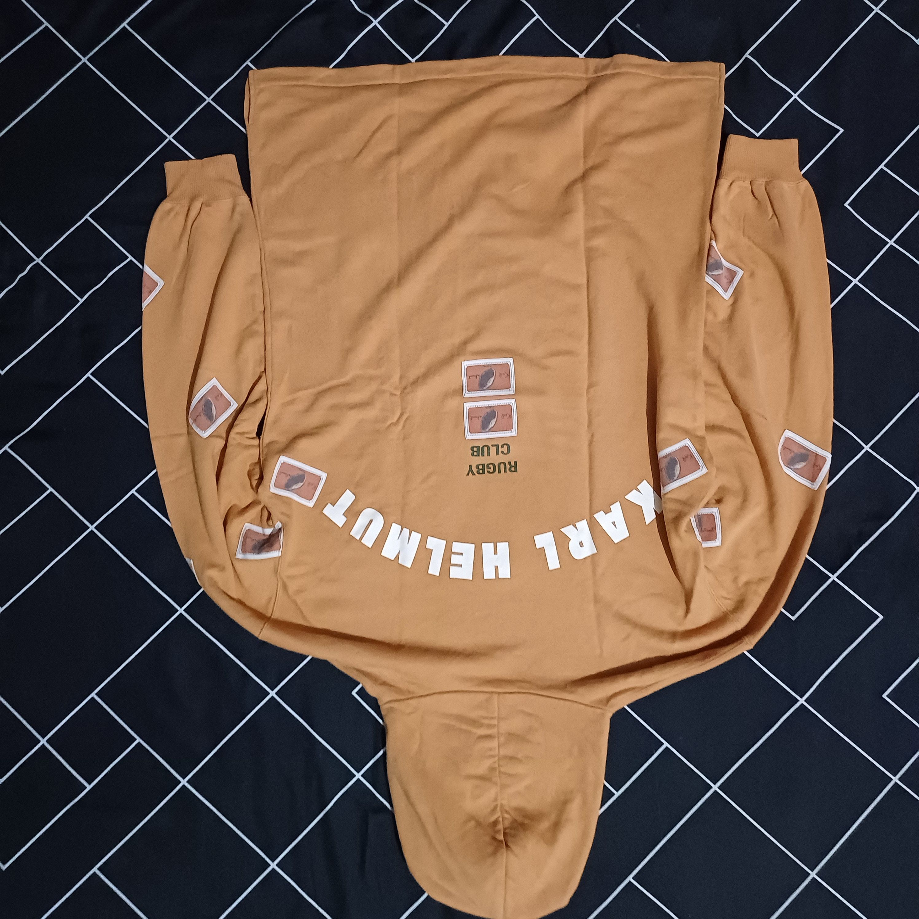 Karl Helmut × Pink House Karl Helmut Full Patches Rugby Club Hooded Size US L / EU 52-54 / 3 - 10 Thumbnail