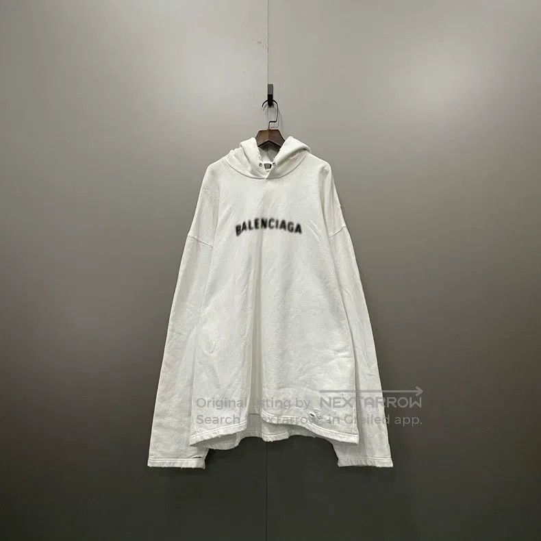 Balenciaga Balenciaga Mosaic printed logo hoodie Size US M / EU 48-50 / 2 - 1 Thumbnail