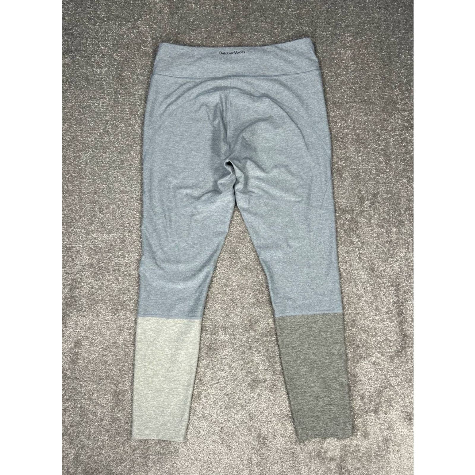 Outdoor Voices Outdoor Voices Leggings Womens Large Multicolor Stretch Mid Rise Workout Yoga Size 36" / US 14 / IT 50 - 2 Thumbnail
