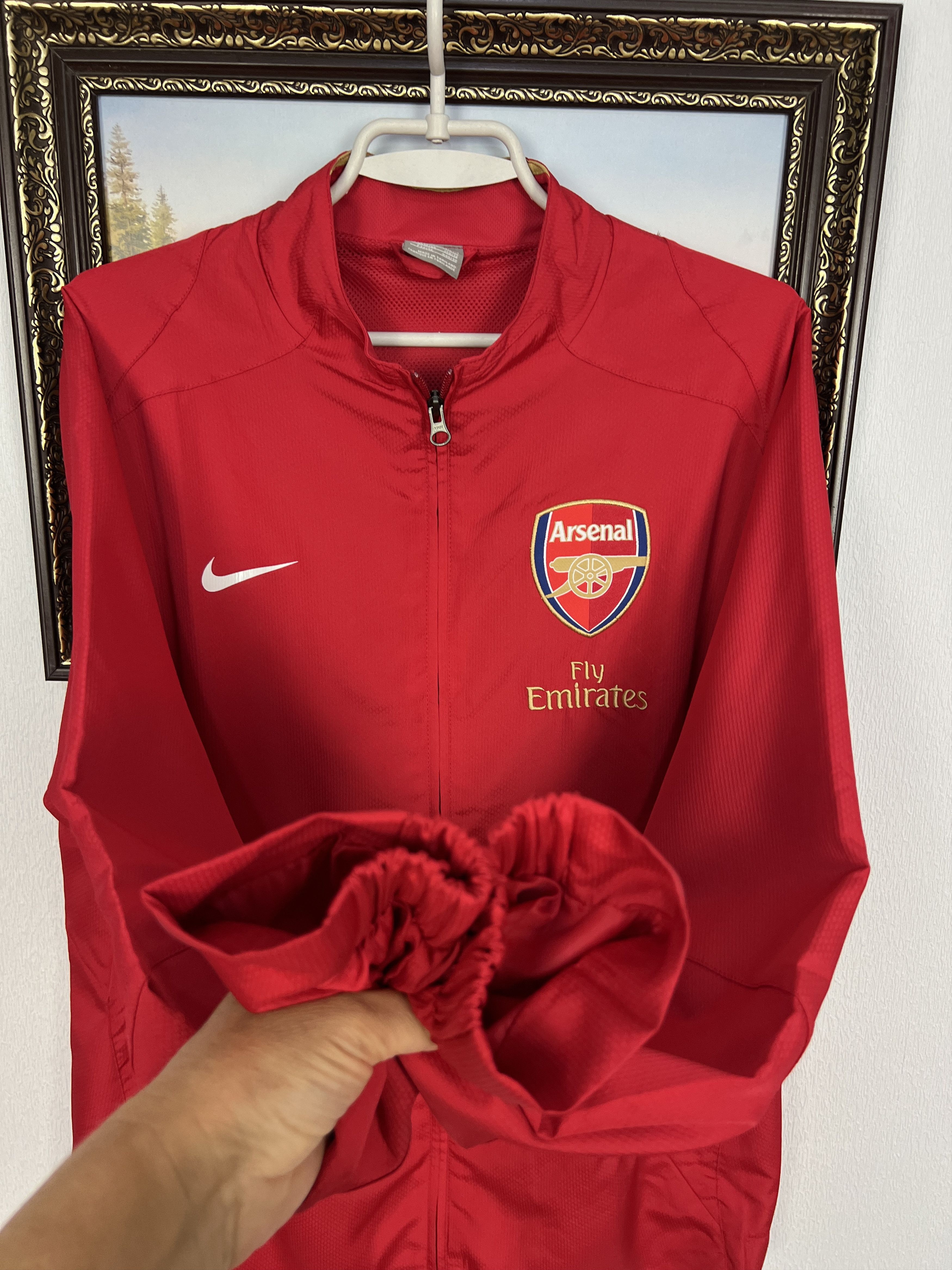Nike Vintage Nike Arsenal Football Jacket Soccer Track Top Mens Size US M / EU 48-50 / 2 - 6 Thumbnail