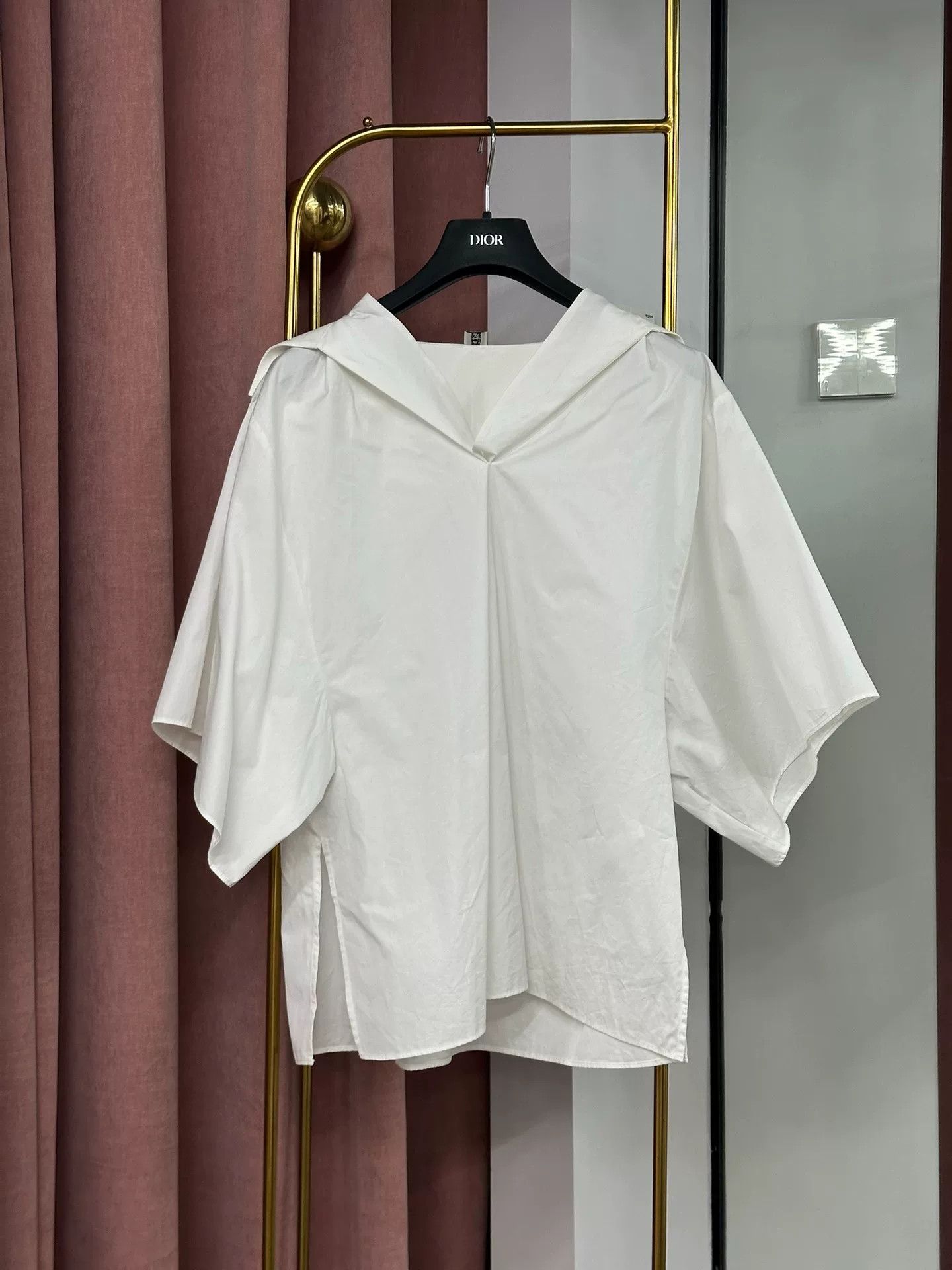 Toteme Toteme White Shirt Top Size S / US 4 / IT 40 - 1 Thumbnail