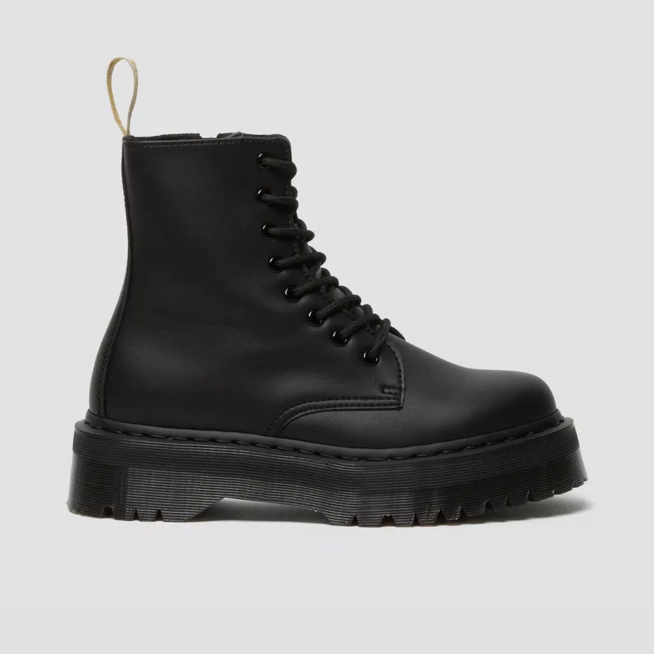Dr. Martens VEGAN JADON II BOOT MONO PLATFORMS LEATHER COMBAT BOOTS Size US 9 / IT 39 - 3 Thumbnail