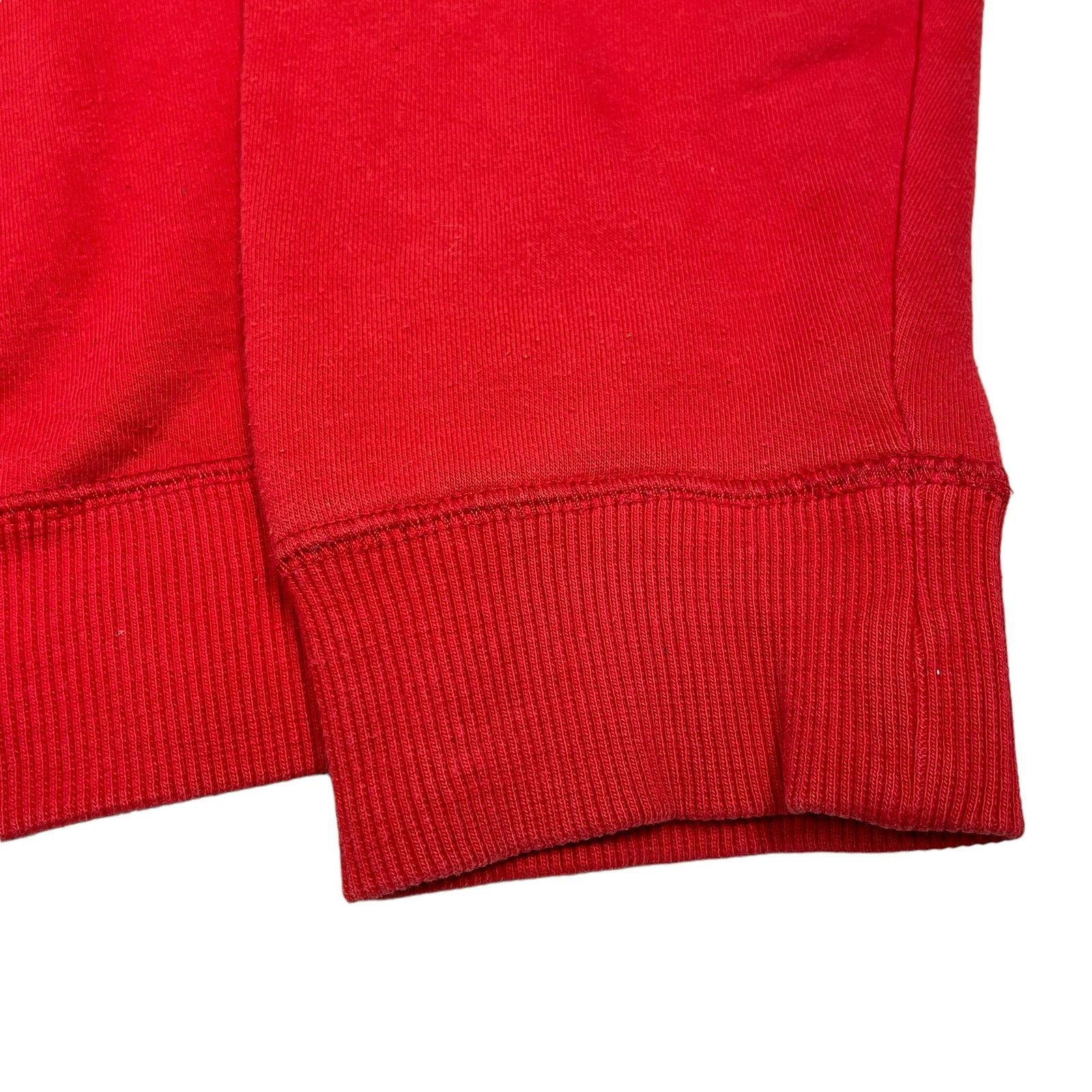 Nike × Vintage Nike Sportswear Mens Red Crew Neck Spellout Sweatshirt Large Size US L / EU 52-54 / 3 - 5 Thumbnail