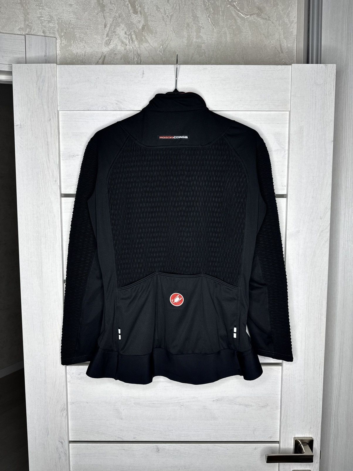 Other Castelli Alpha RoS Cycling Jacket Rosso Corsa Black 4515557 Size L / US 10 / IT 46 - 12 Thumbnail