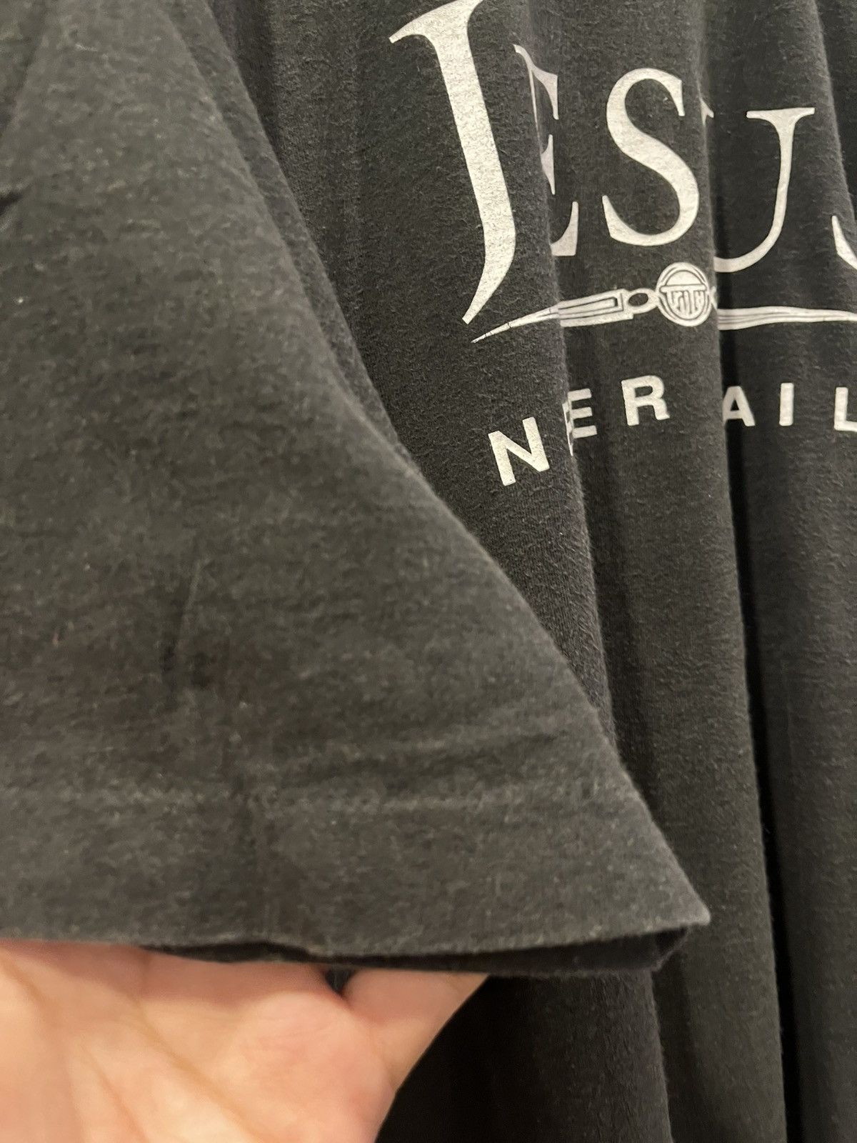 Other Vintage 90s Jesus Never Fails T-Shirt Size US XXL / EU 58 / 5 - 4 Thumbnail