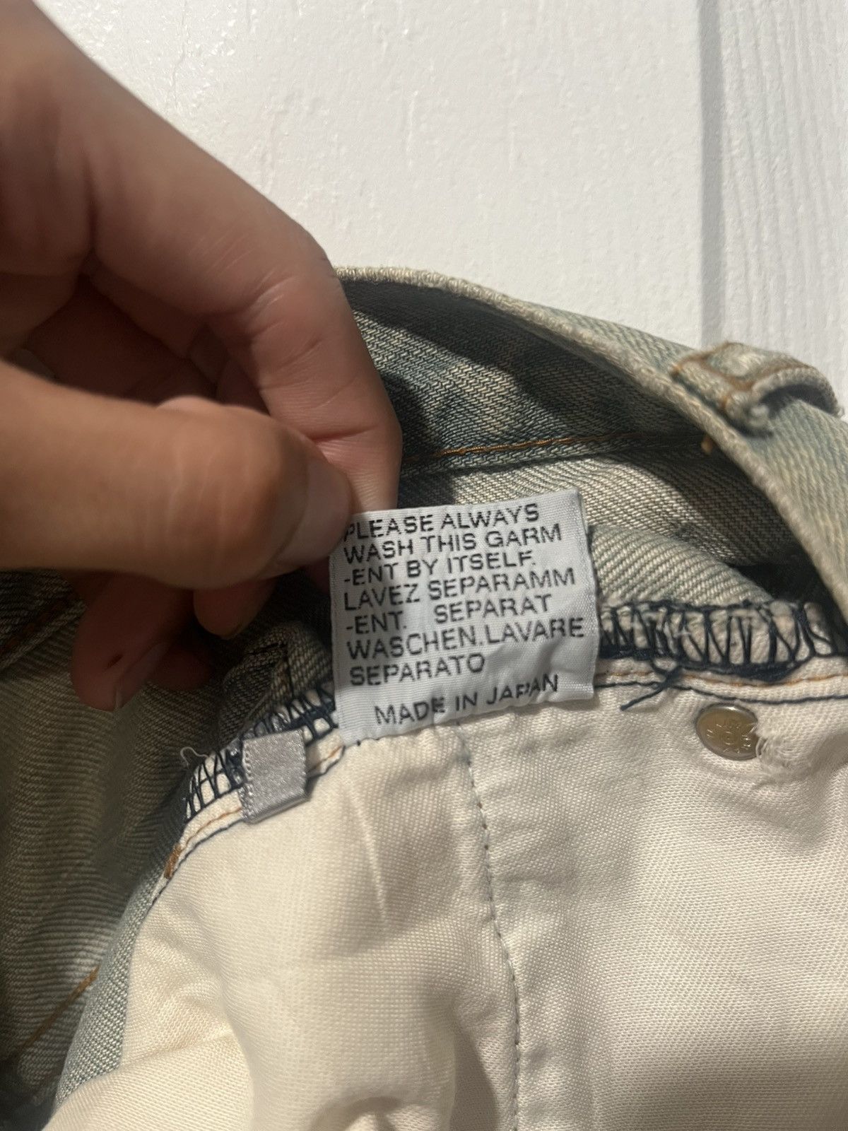 Dior Dior Homme SS04 Bleu Claire Denim SOLD Size US 28 / EU 44 - 7 Thumbnail
