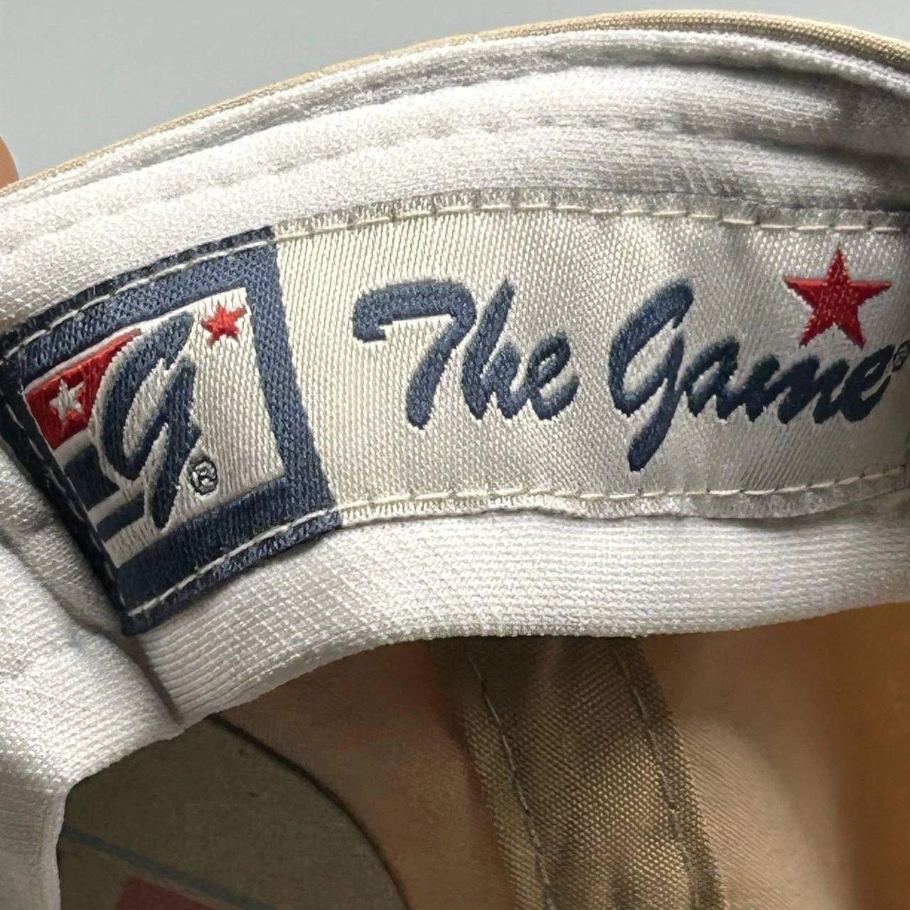 The Game Jackson Hole Hat Men Beige Embroidered The Game Snap Back Size ONE SIZE - 7 Thumbnail