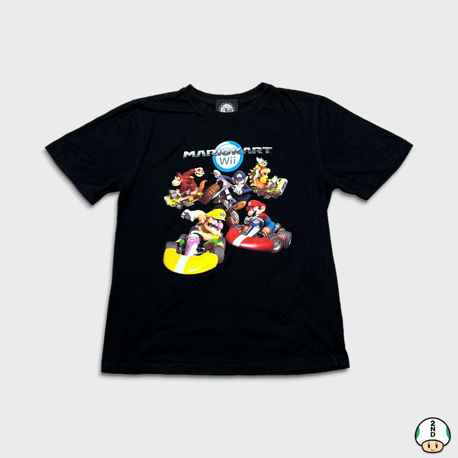 Nintendo Vintage 2008 Mario Kart T Shirt Nintendo Wii Video Game Tee Size US S / EU 44-46 / 1 - 1 Thumbnail