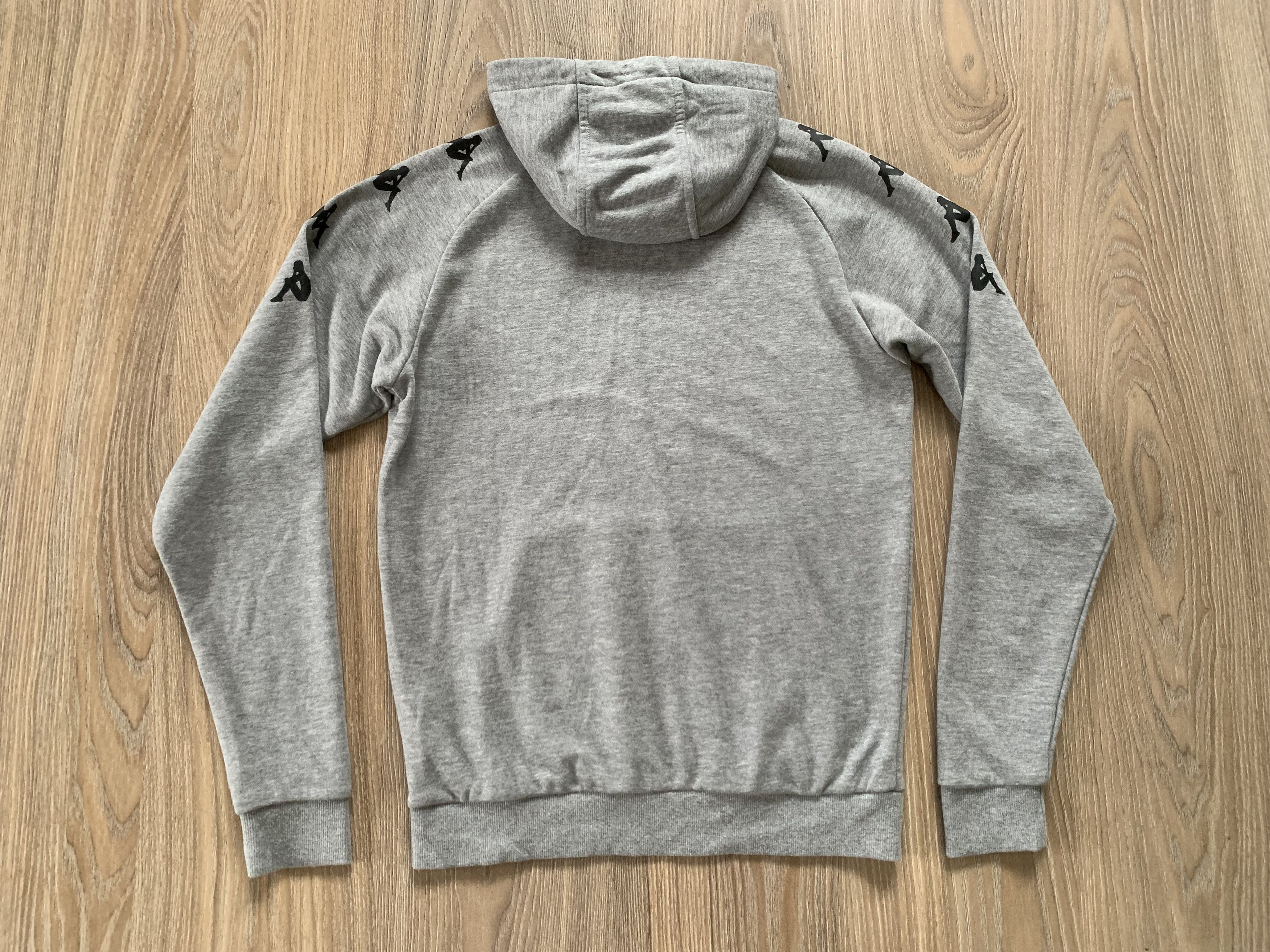 Kappa Kappa Grey Spellout Logo Hoodie Size US S / EU 44-46 / 1 - 3 Thumbnail