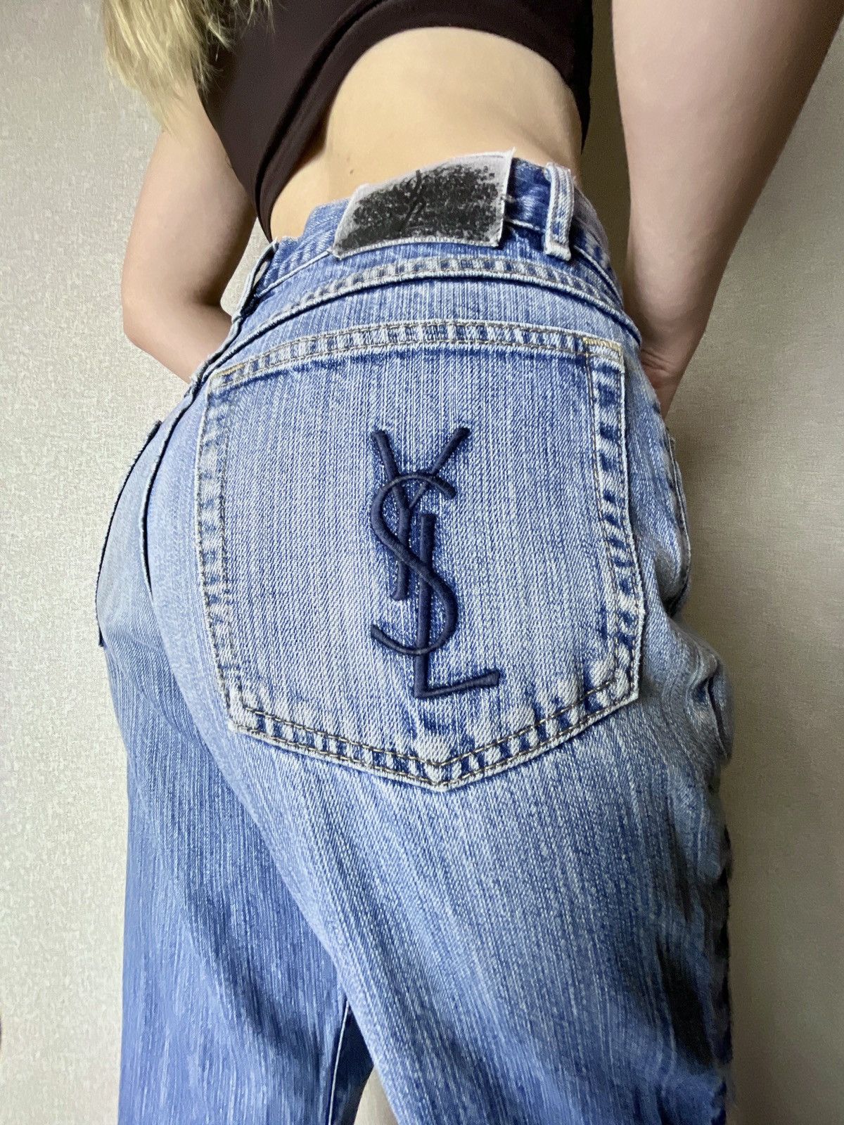 Streetwear × Vintage × Yves Saint Laurent MENS 34x34 Yves Saint