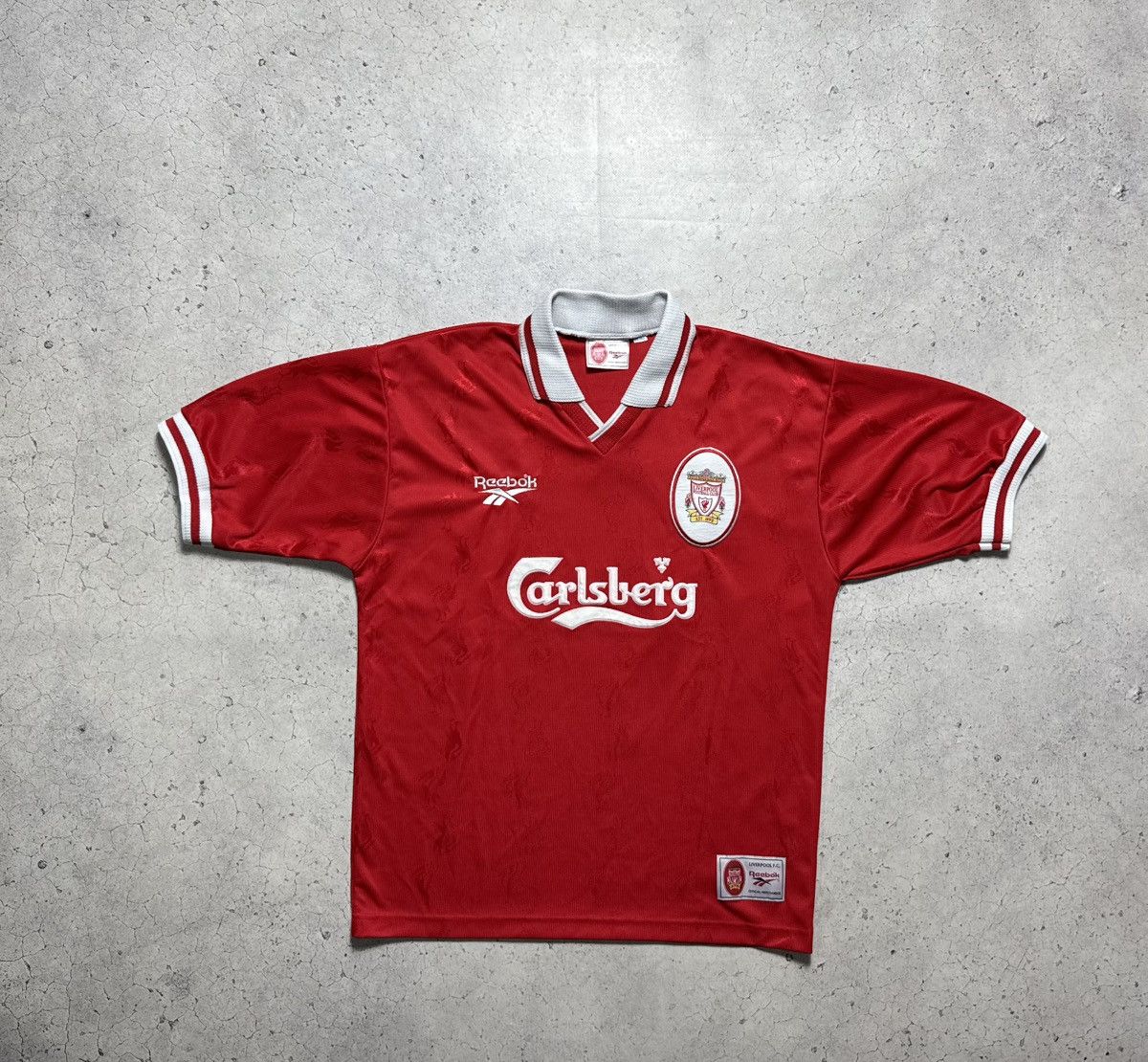 Reebok Reebok FC Liverpool 1996/1997 Vintage Soccer Jersey Size US M / EU 48-50 / 2 - 1 Thumbnail