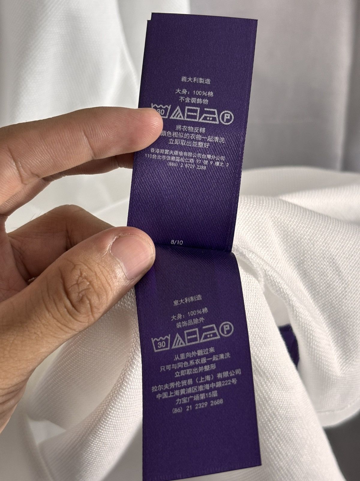 Ralph Lauren Purple Label Ralph Lauren Purple Label Long Sleeve Size US XL / EU 56 / 4 - 7 Thumbnail