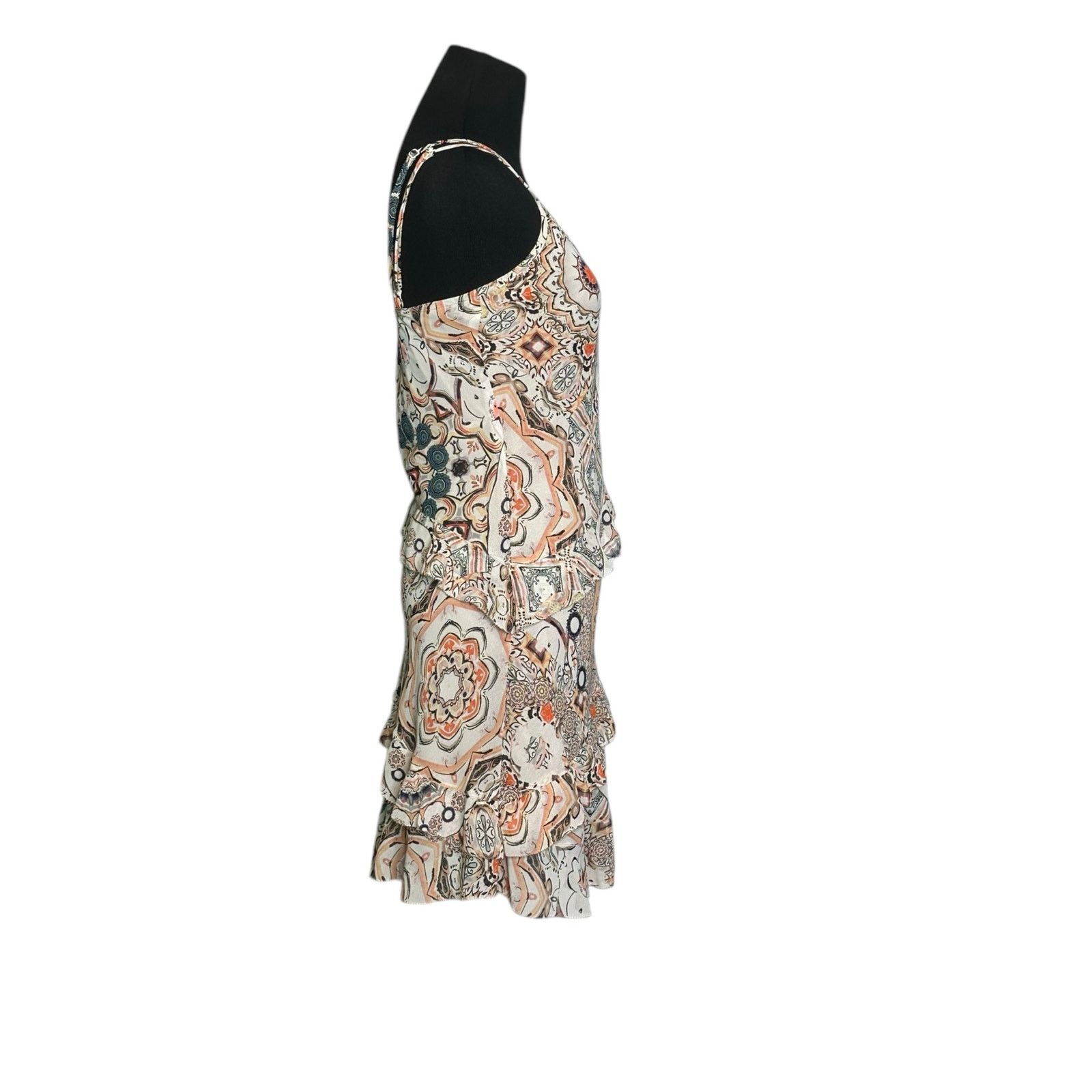 Gregory Gregory beige floral ruffled dress size 38 - Small Size S / US 4 / IT 40 - 7 Thumbnail